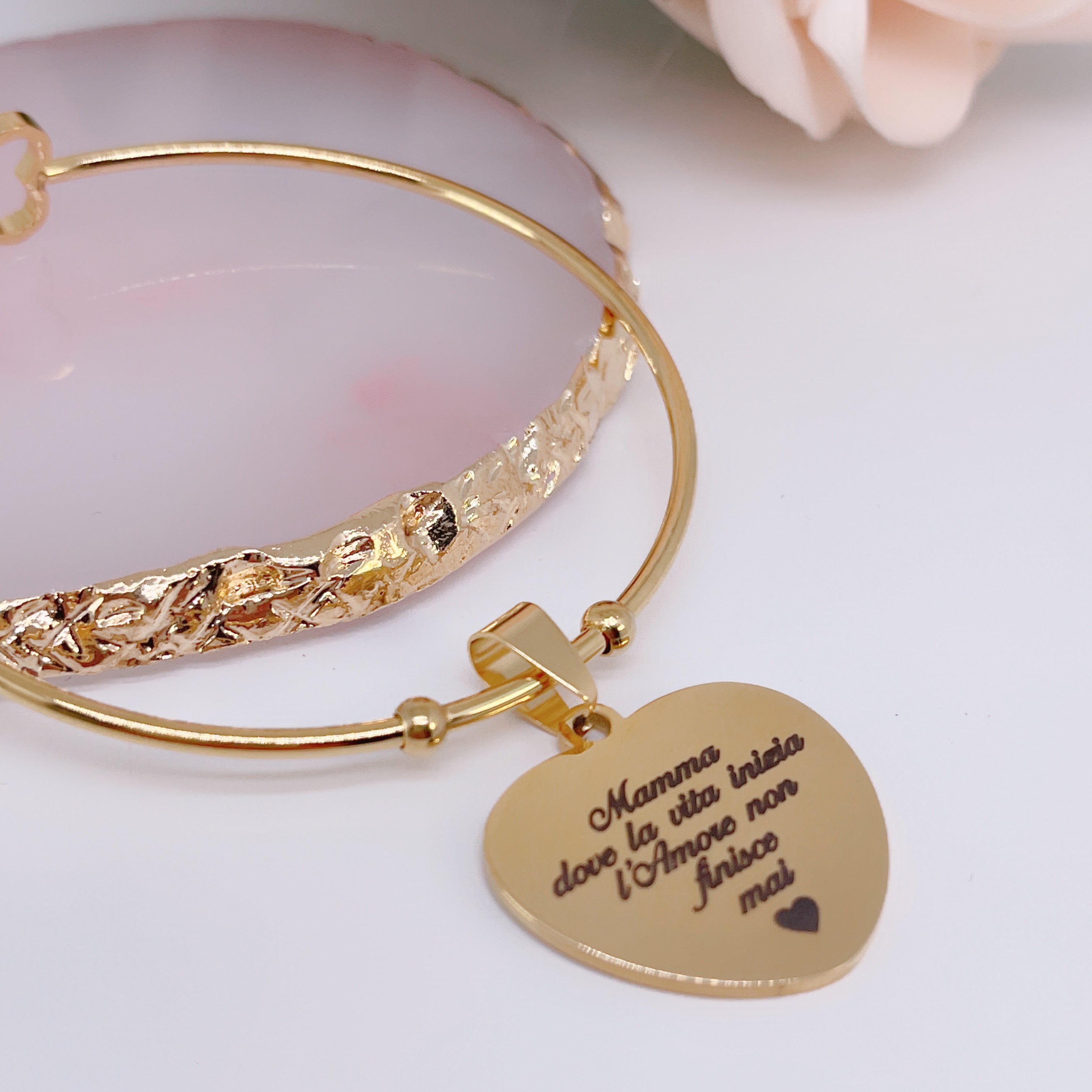 Bracciale Cuore Personalizzato - SCINTILLE ACCESSORI MODA