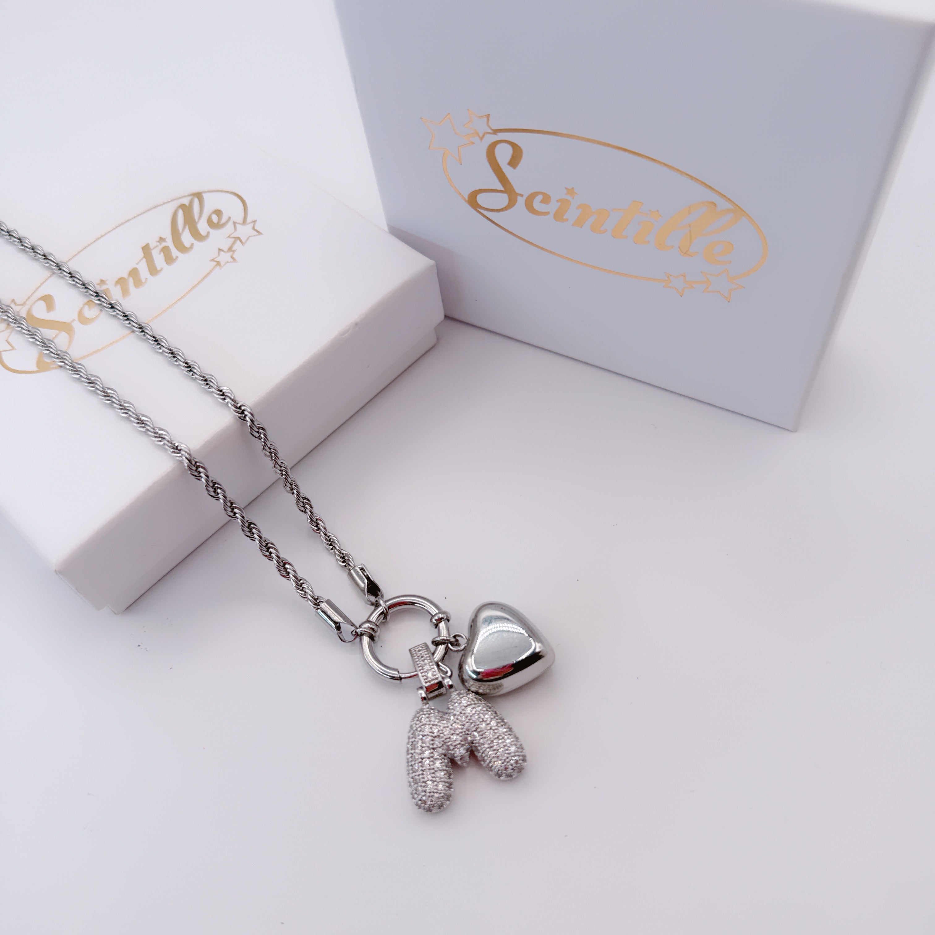 Collana HEART BUBBLE STEEL