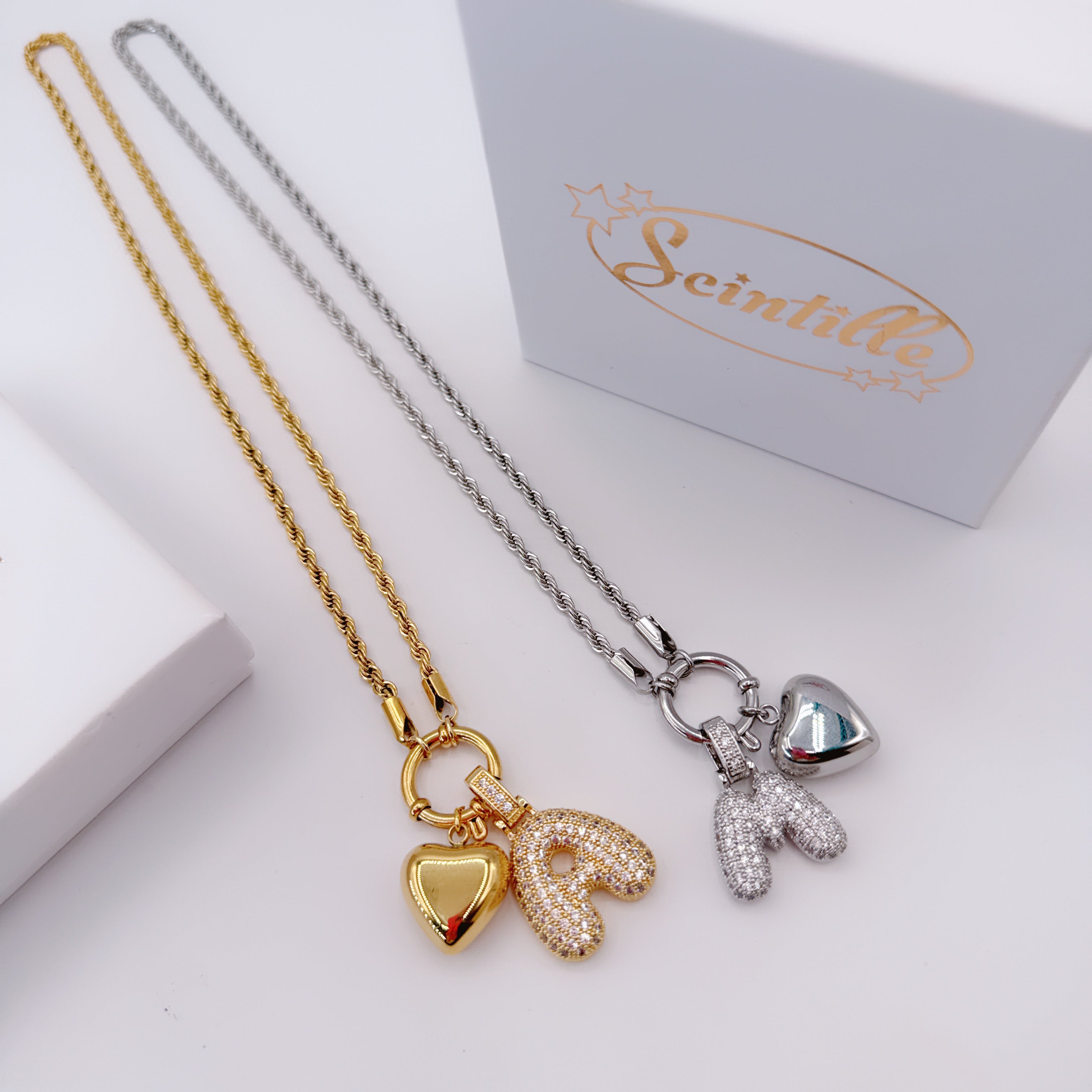 Collana Heart BUBBLE Gold
