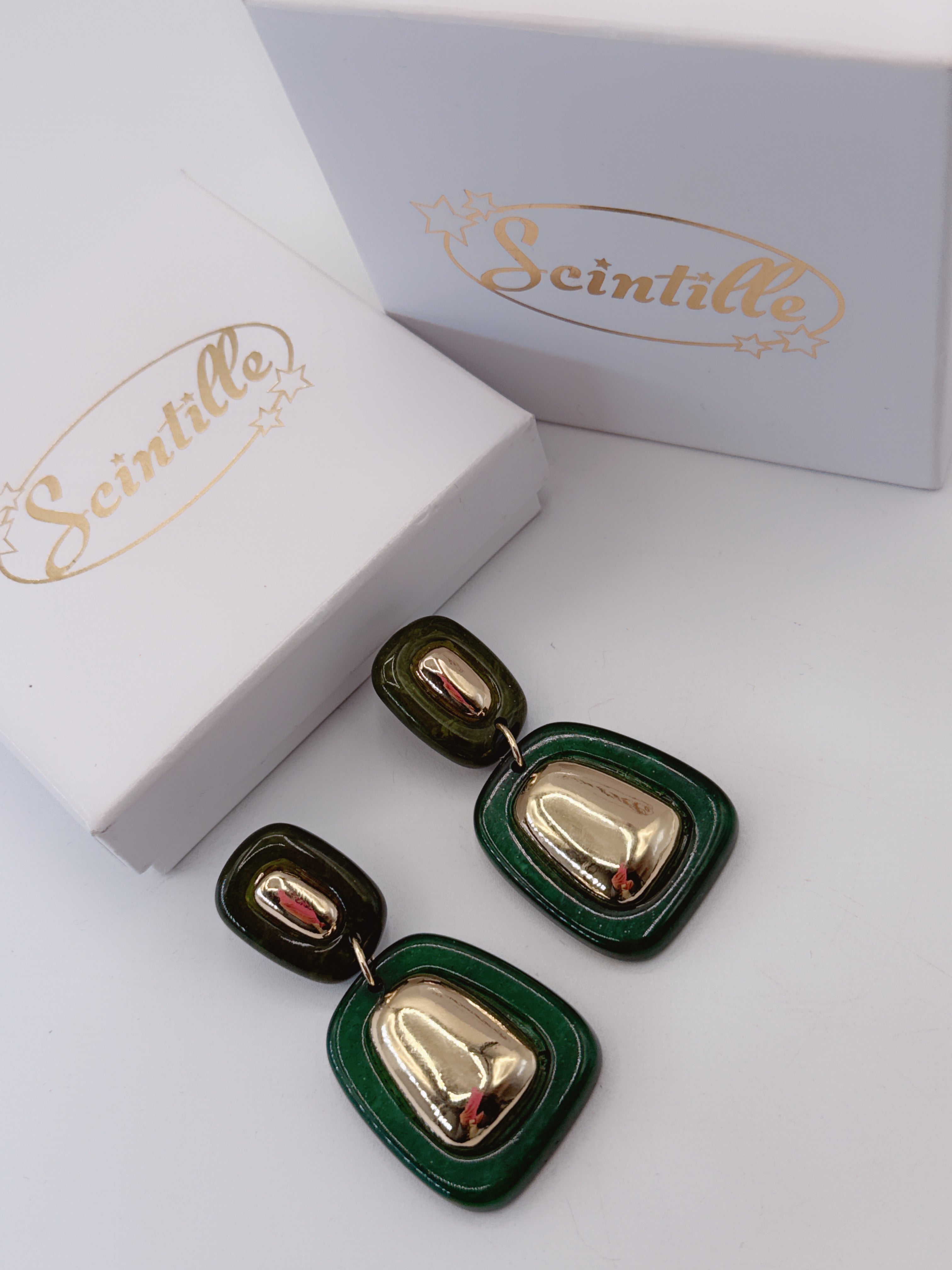 Orecchini Danubio Green