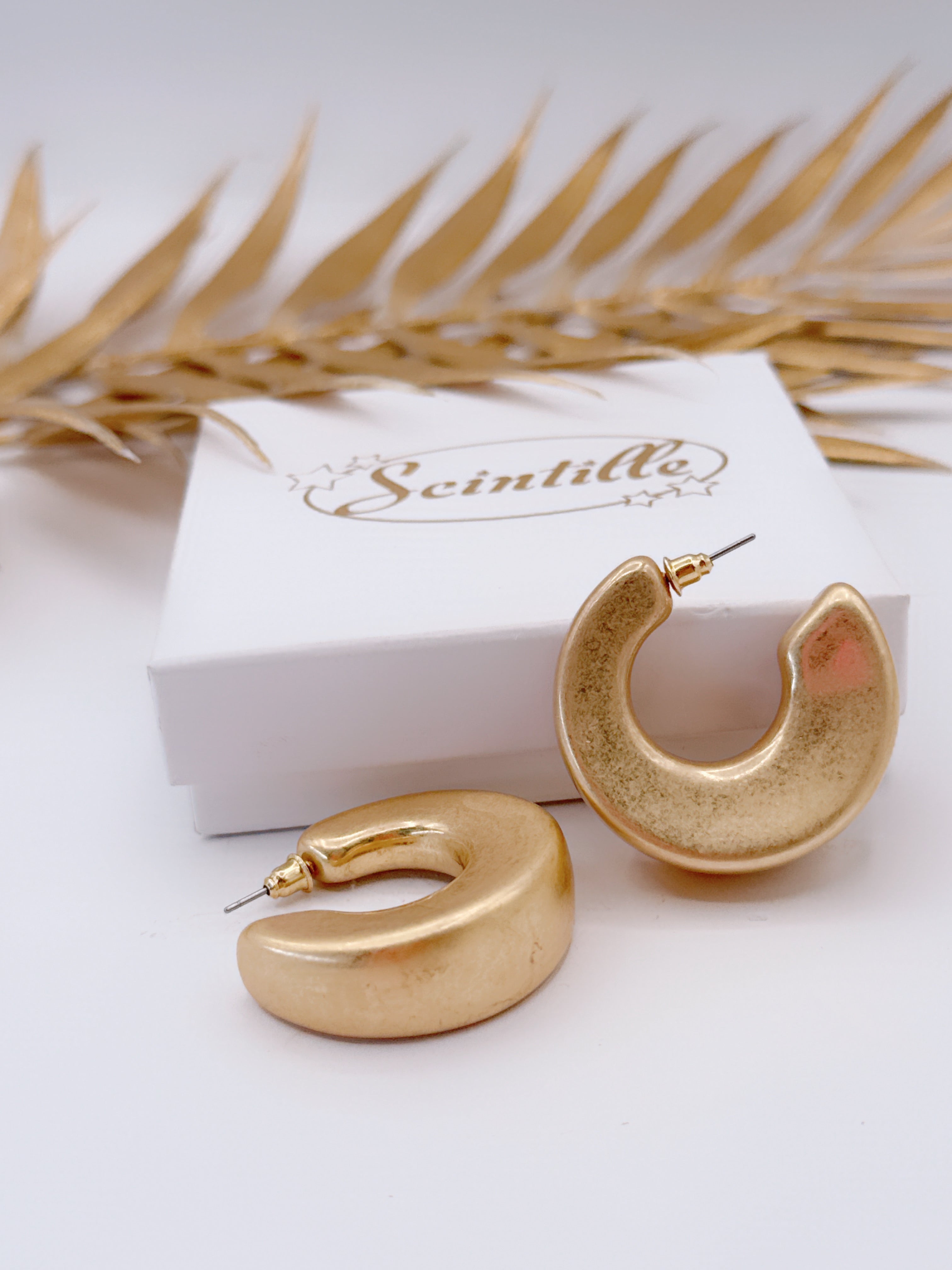 Orecchini Cerchio Satin