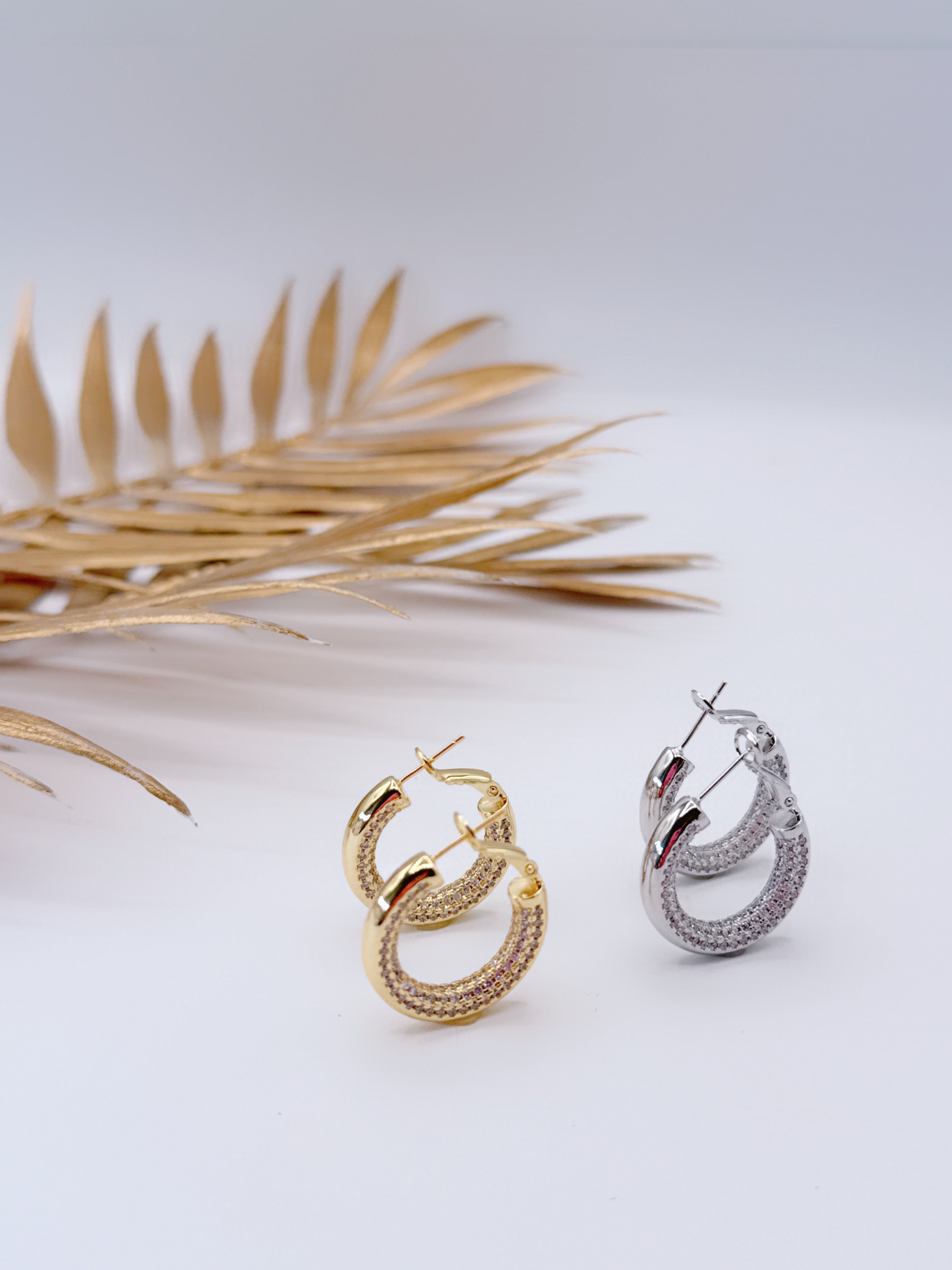 Orecchini Cerchio Lusso 2,5 cm