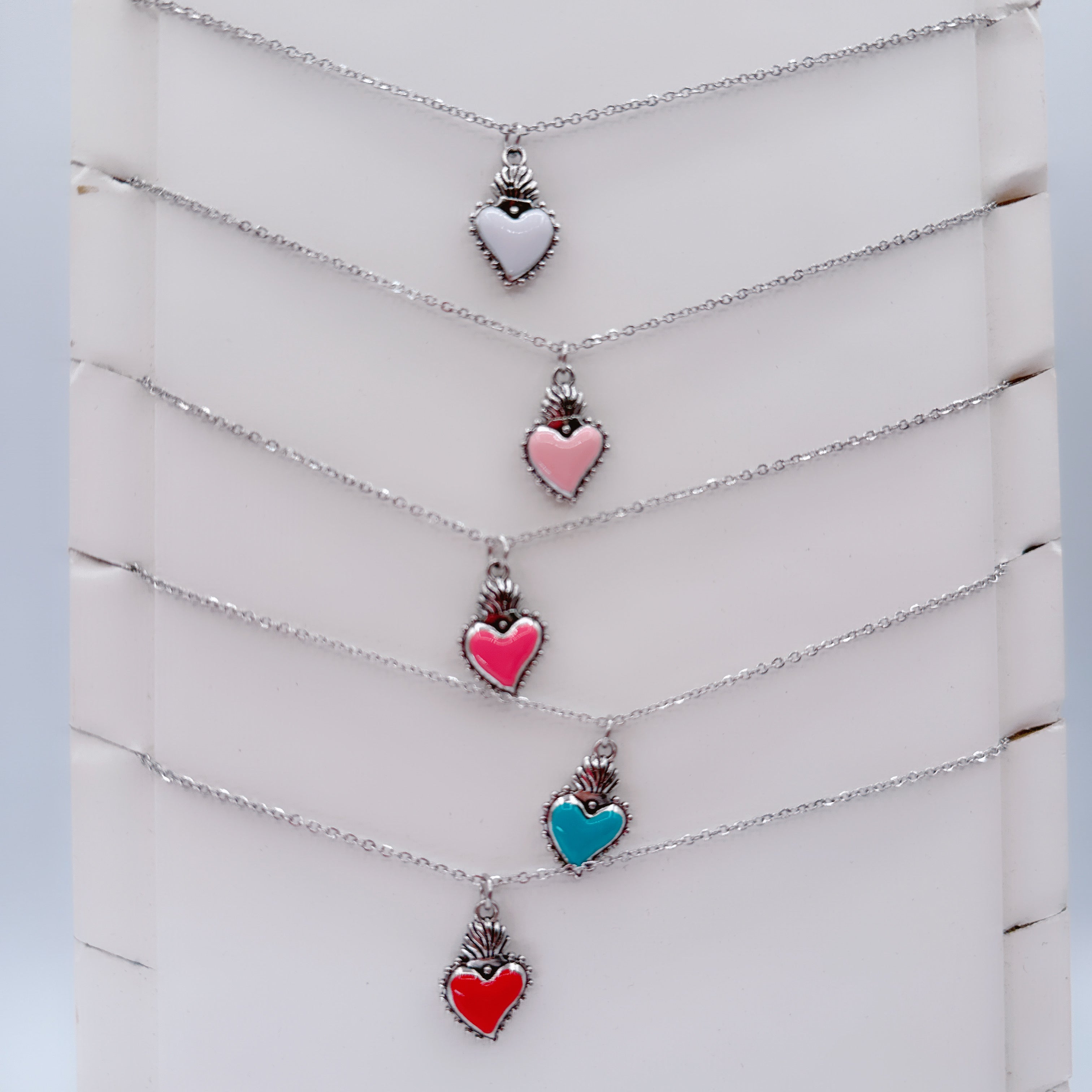 Collana Cuore Sacro Colors