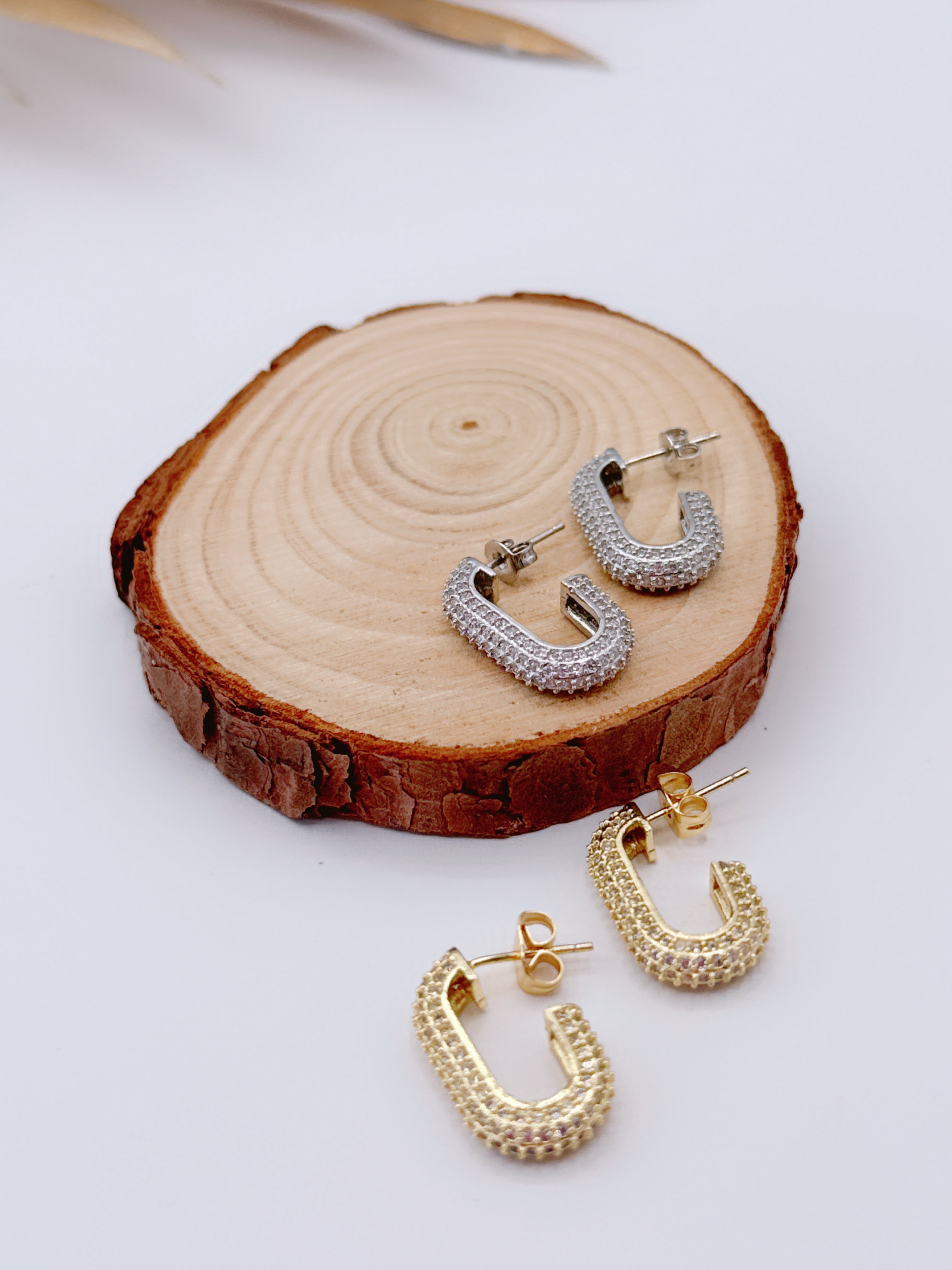 Orecchini Ovale Demetra