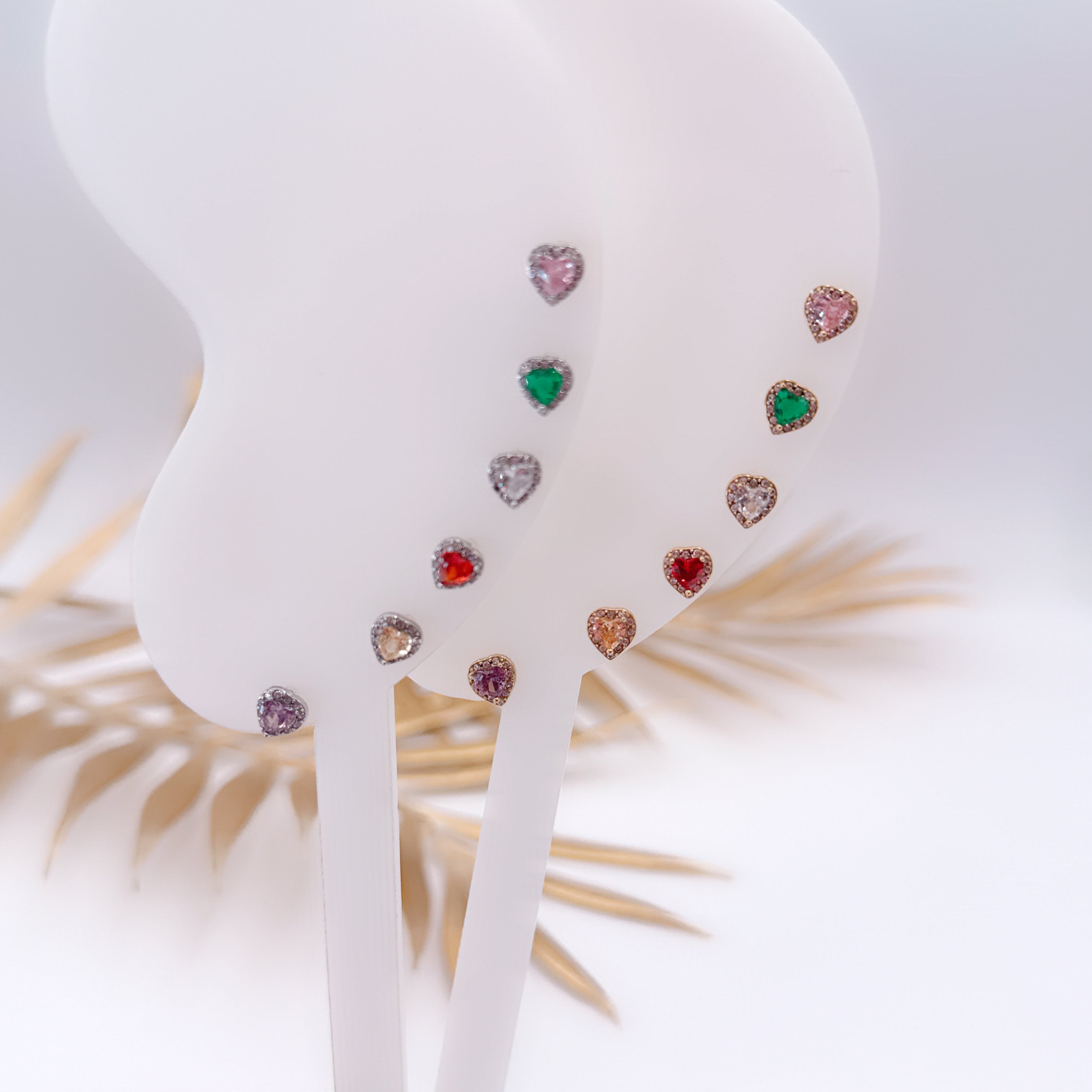 Set Orecchini Acciaio Love