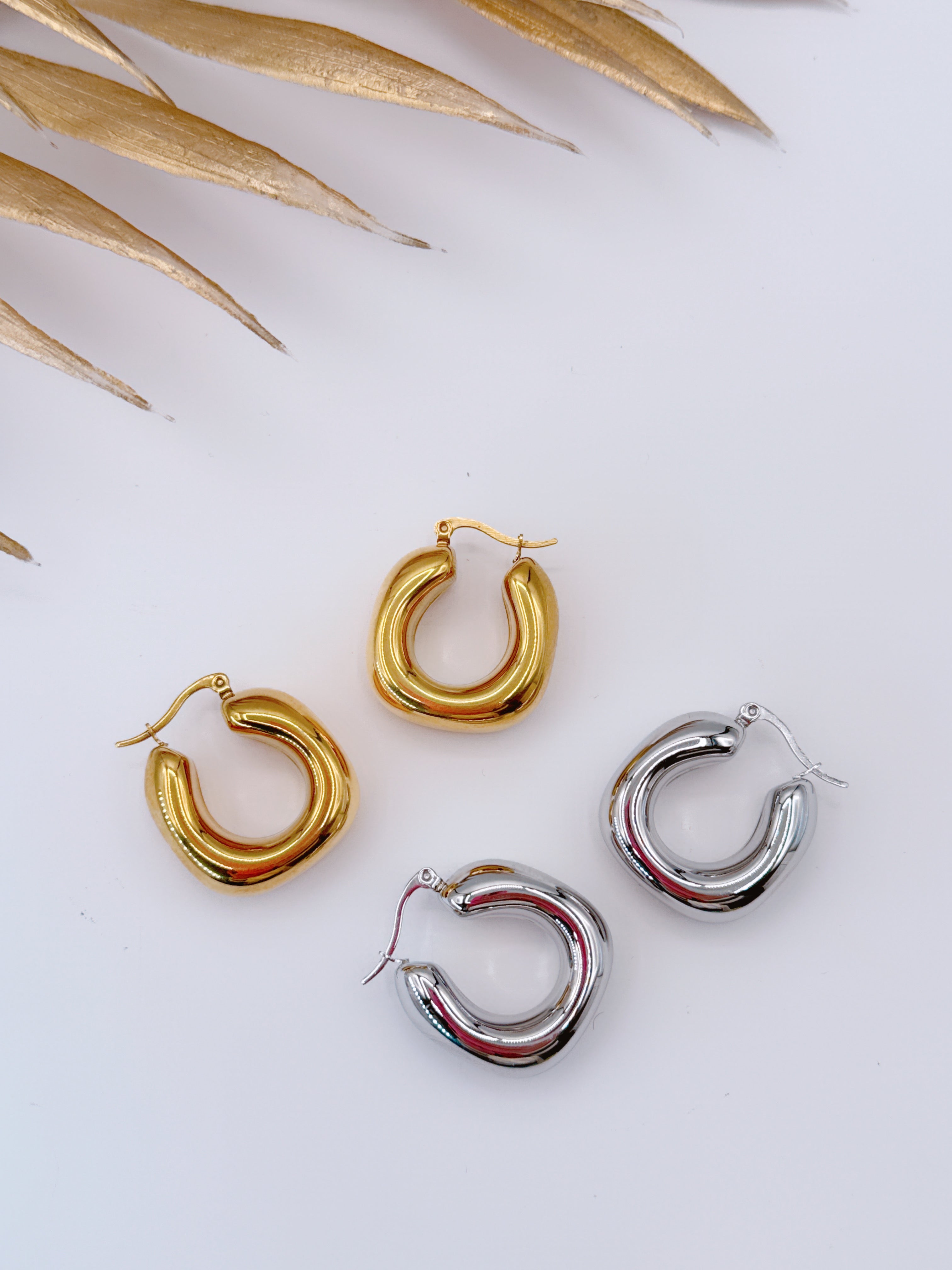 Orecchini Quadrato Big