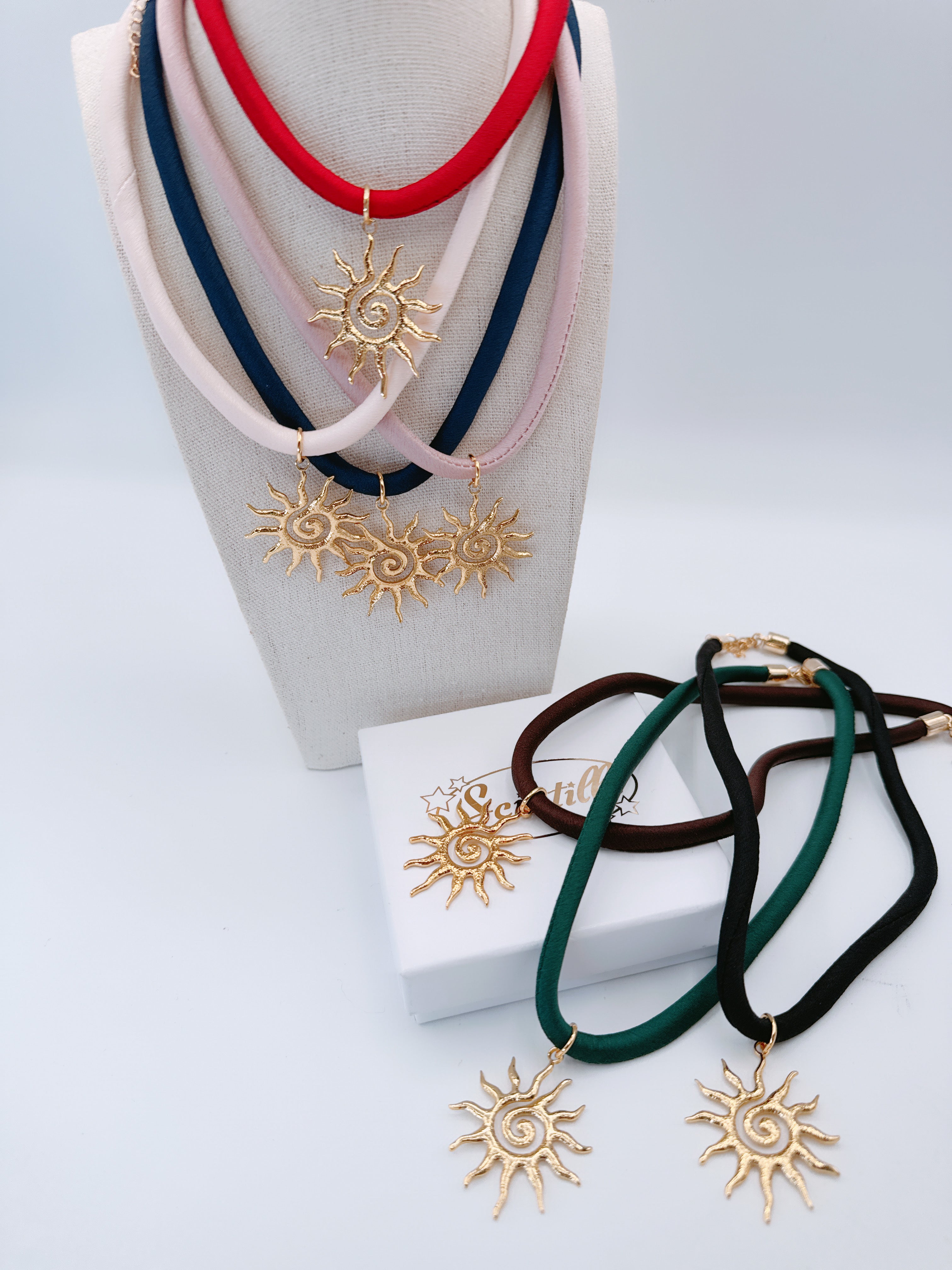 Collana Sole Deluxe Gold