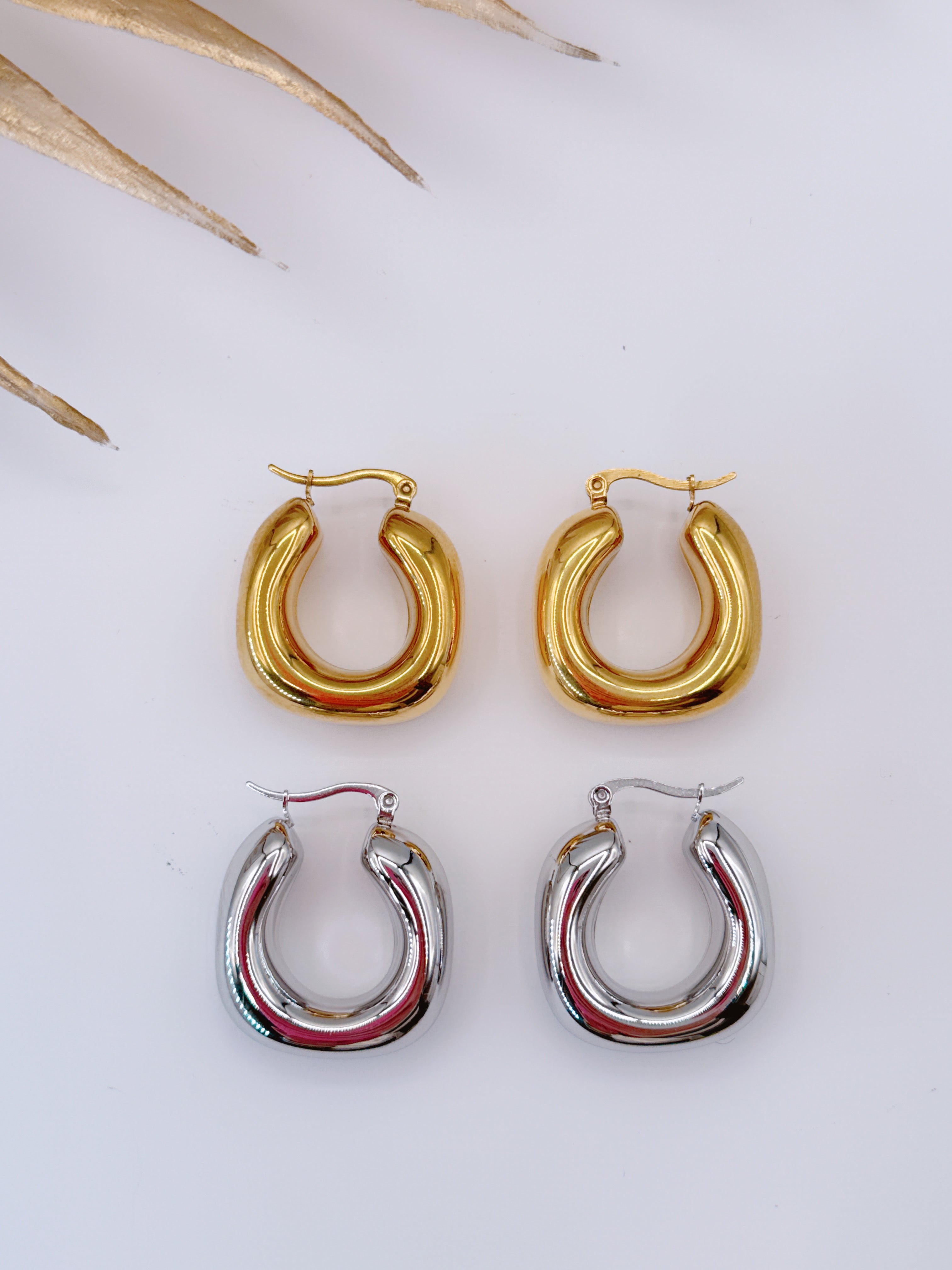 Orecchini Quadrato Big