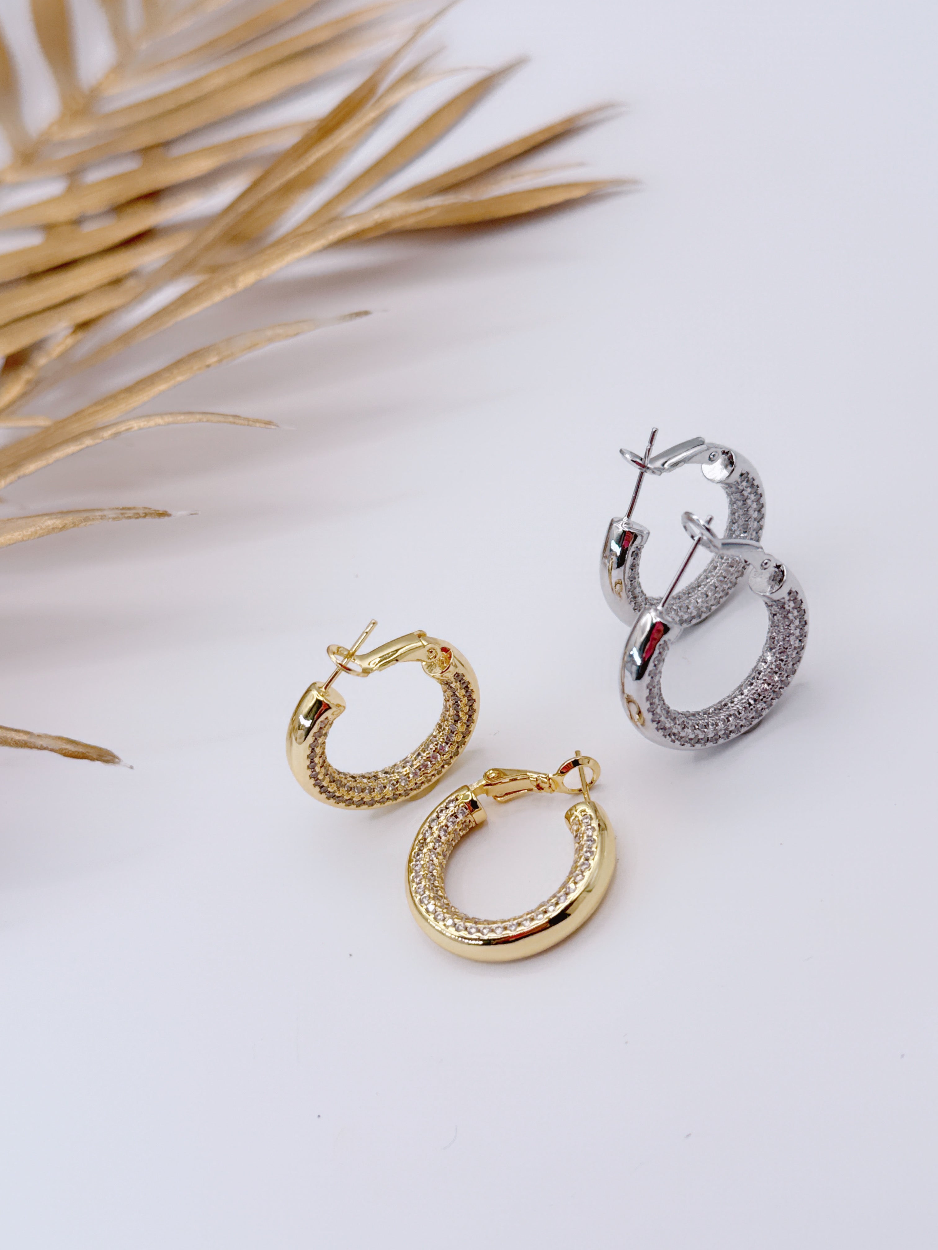 Orecchini Cerchio Lusso 2,5 cm