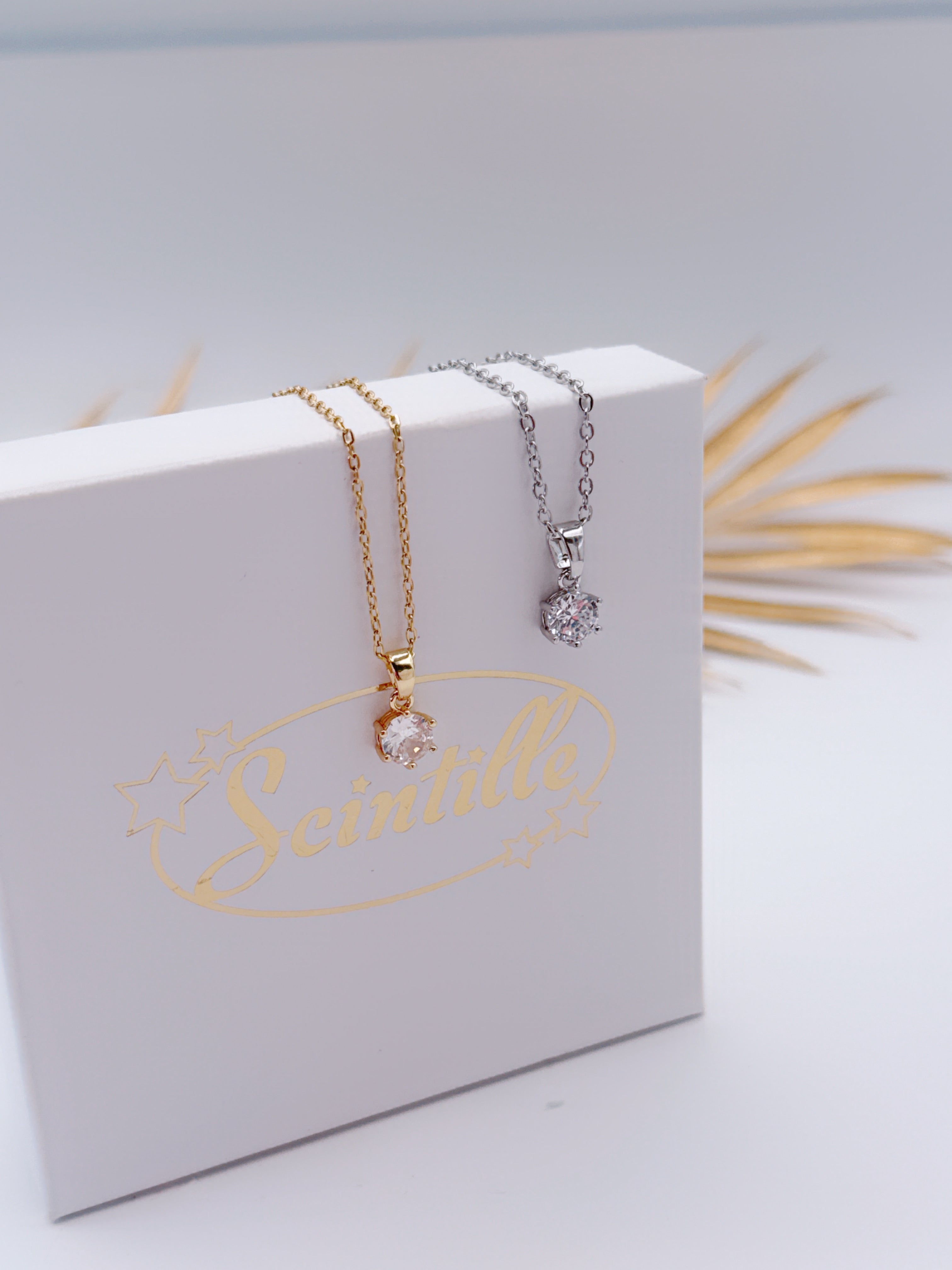 Collana Zircone Solitario