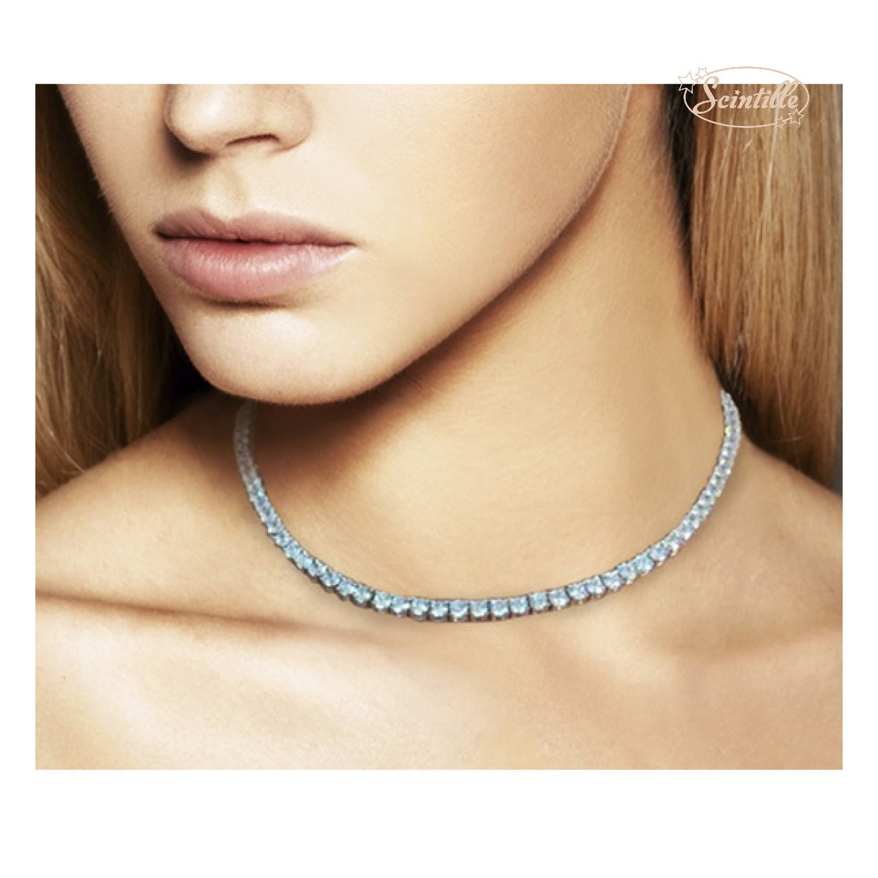 Choker Tennis Zirconi - SCINTILLE ACCESSORI MODA