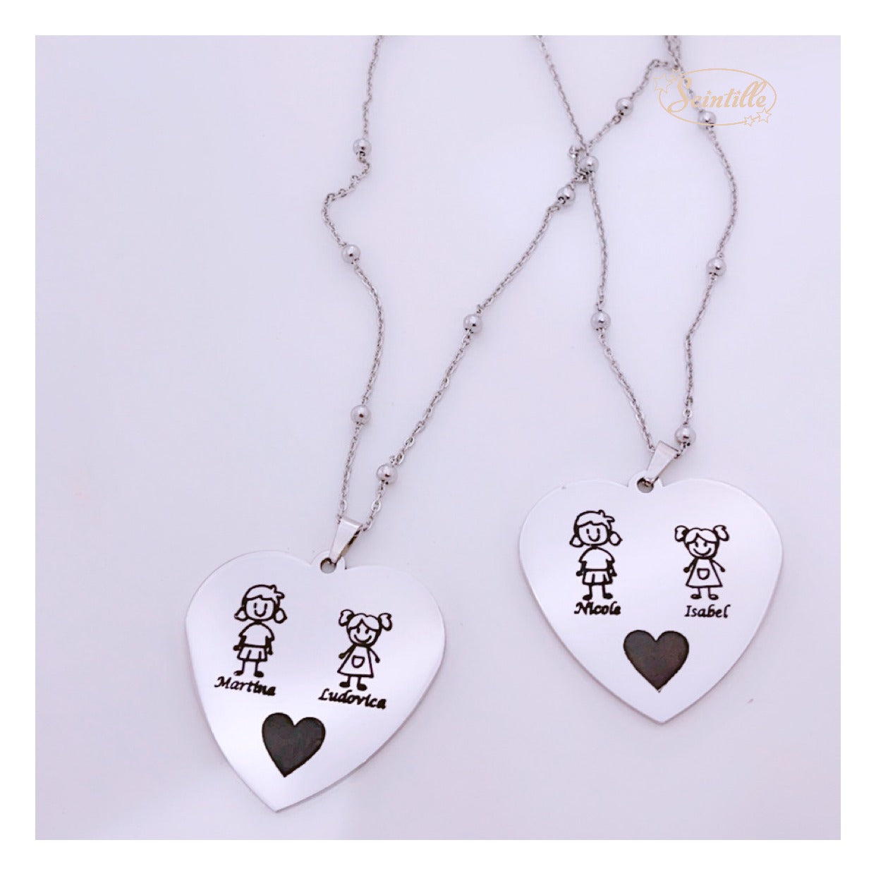 Collana Personalizzata Acciaio - SCINTILLE ACCESSORI MODA