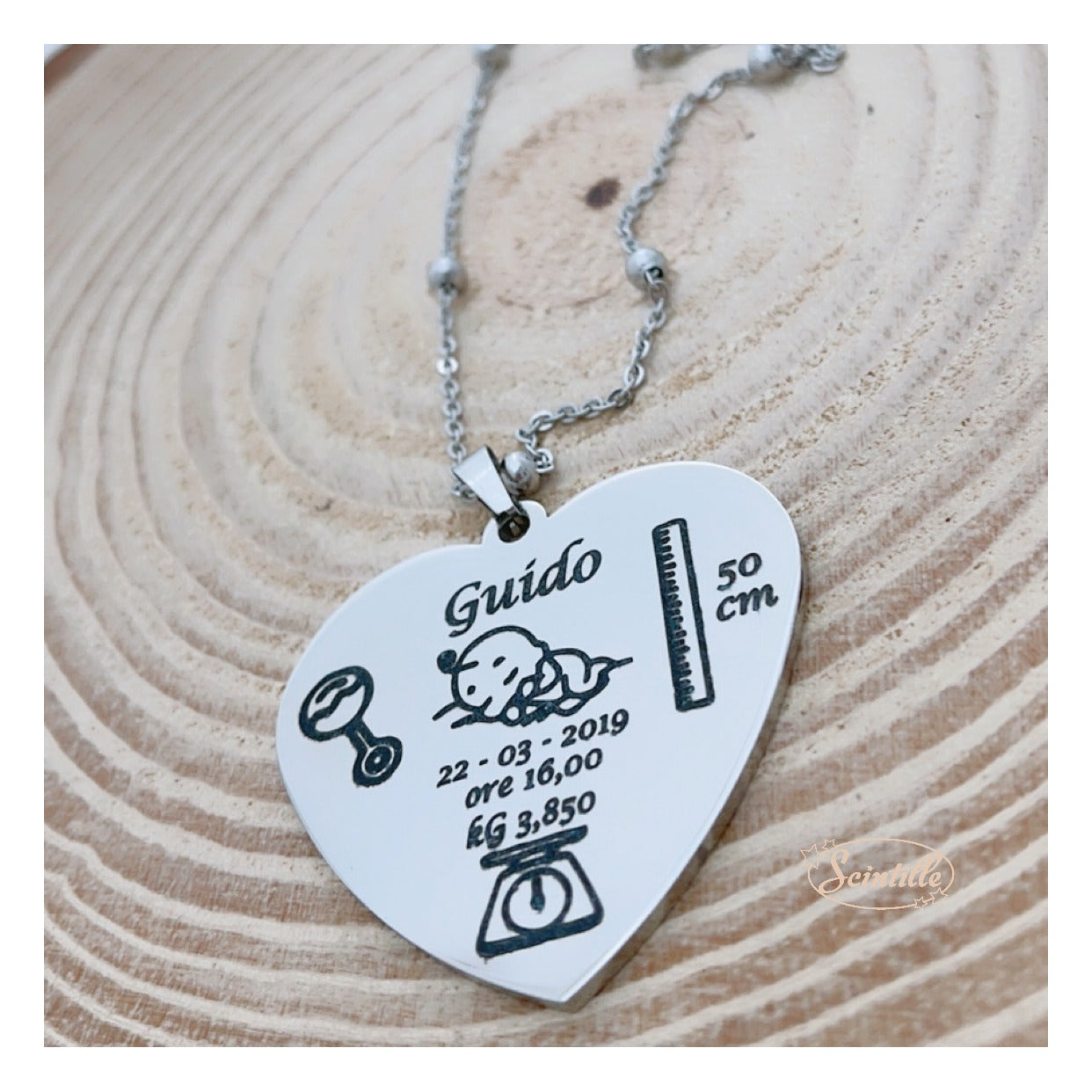 Collana Nascita - SCINTILLE ACCESSORI MODA