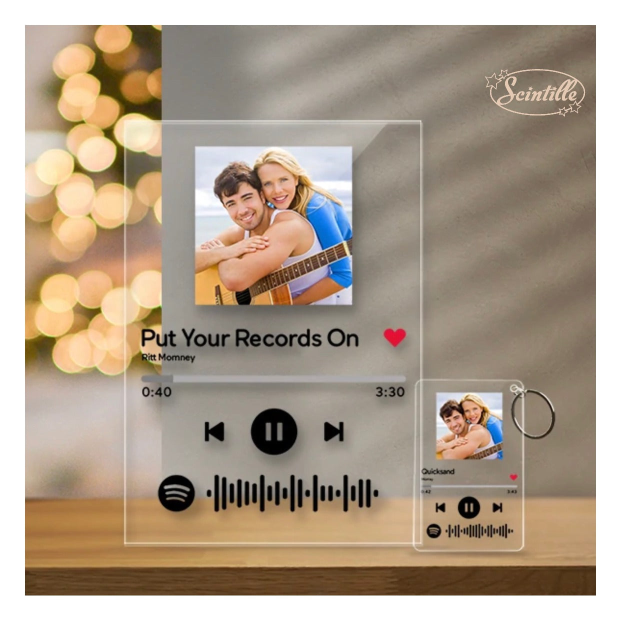 Targa Spotify - SCINTILLE ACCESSORI MODA