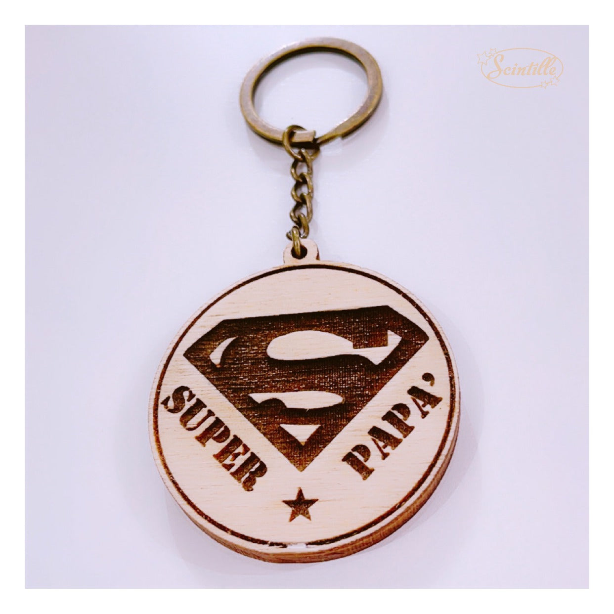 Portachiavi FESTA DEL PAPA' - SCINTILLE ACCESSORI MODA