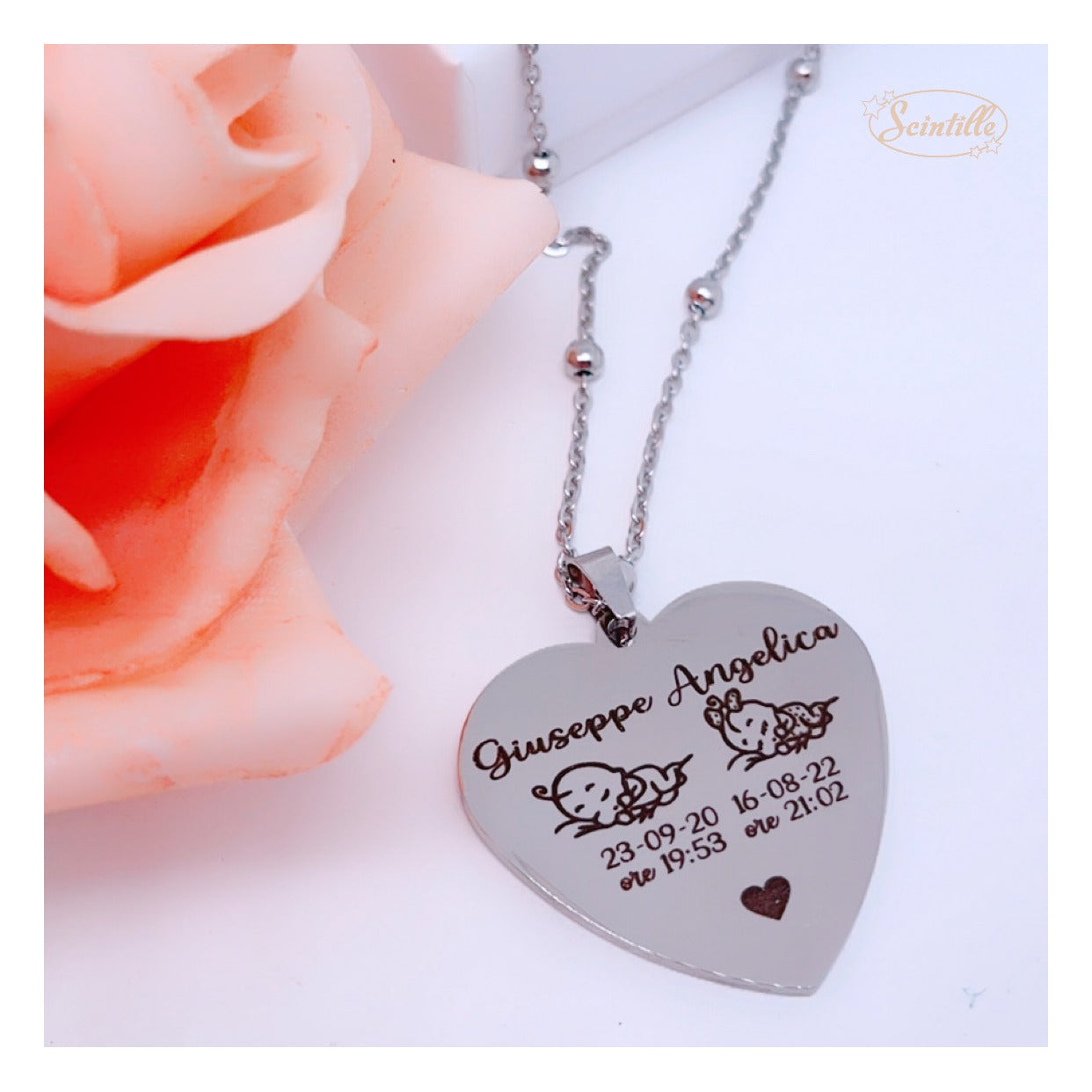 Collana Personalizzata Nascita - SCINTILLE ACCESSORI MODA