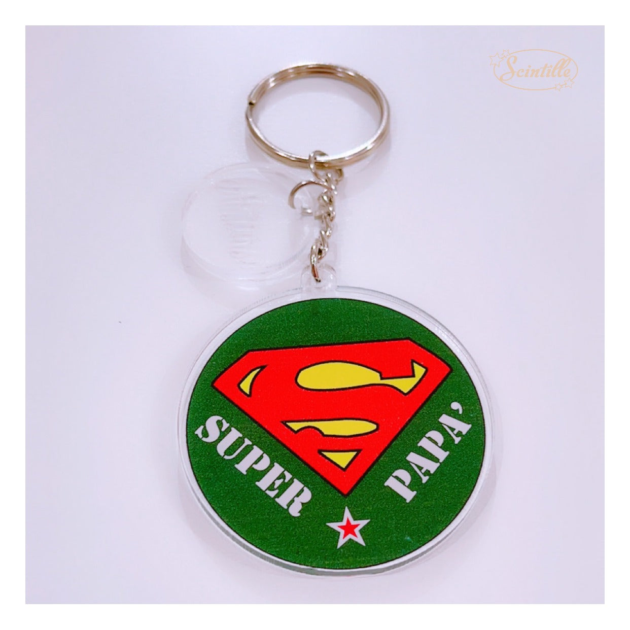 Portachiavi FESTA DEL PAPA' - SCINTILLE ACCESSORI MODA