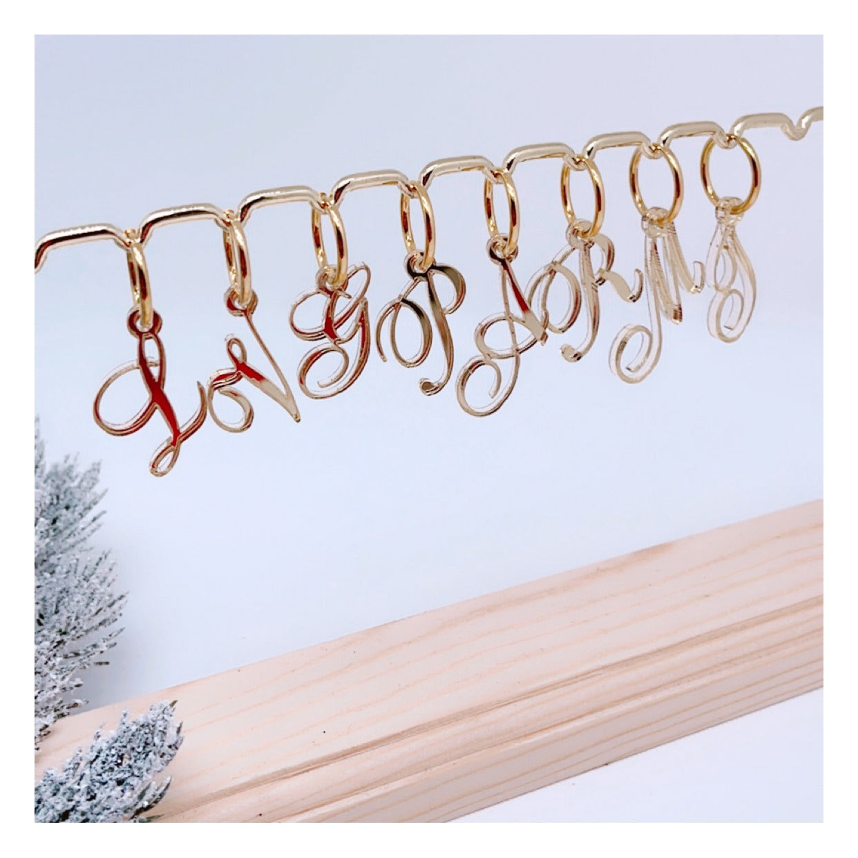 Orecchino Lettera Personalizzata - SCINTILLE ACCESSORI MODA