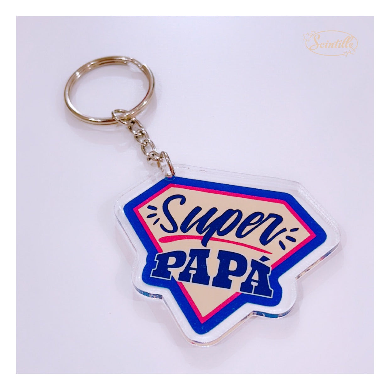 Portachiavi FESTA DEL PAPA' - SCINTILLE ACCESSORI MODA