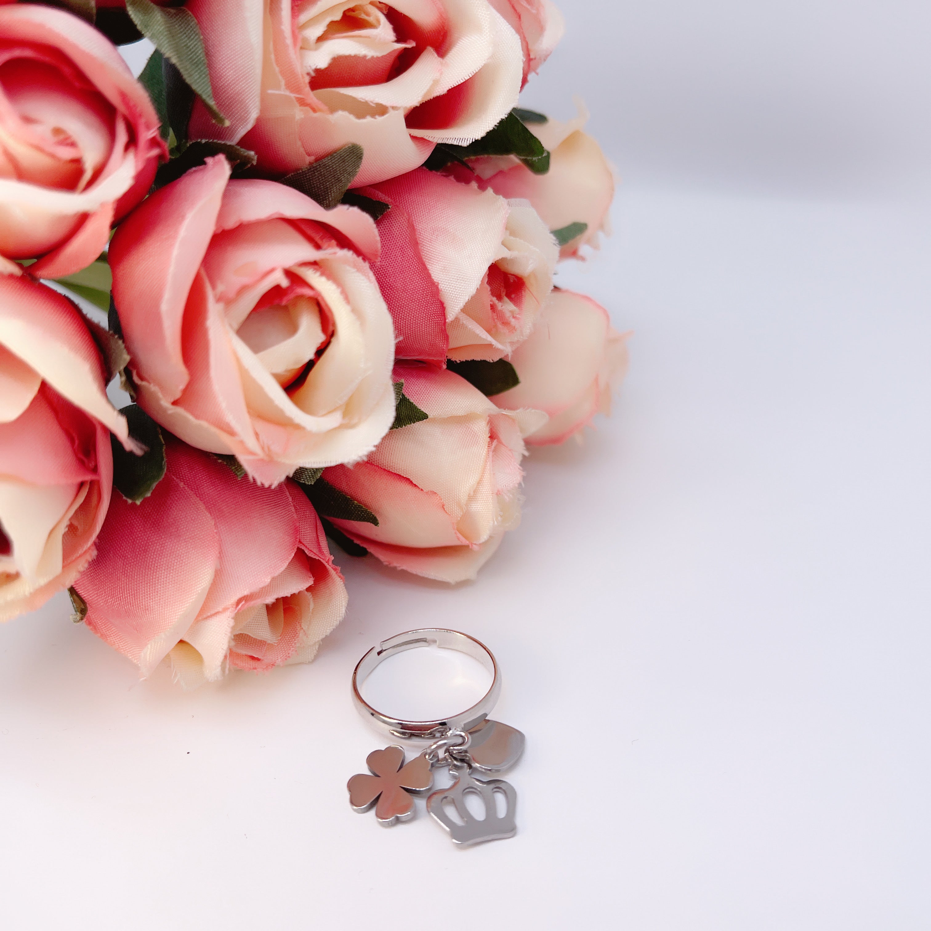 Anello Acciaio Charme - SCINTILLE ACCESSORI MODA