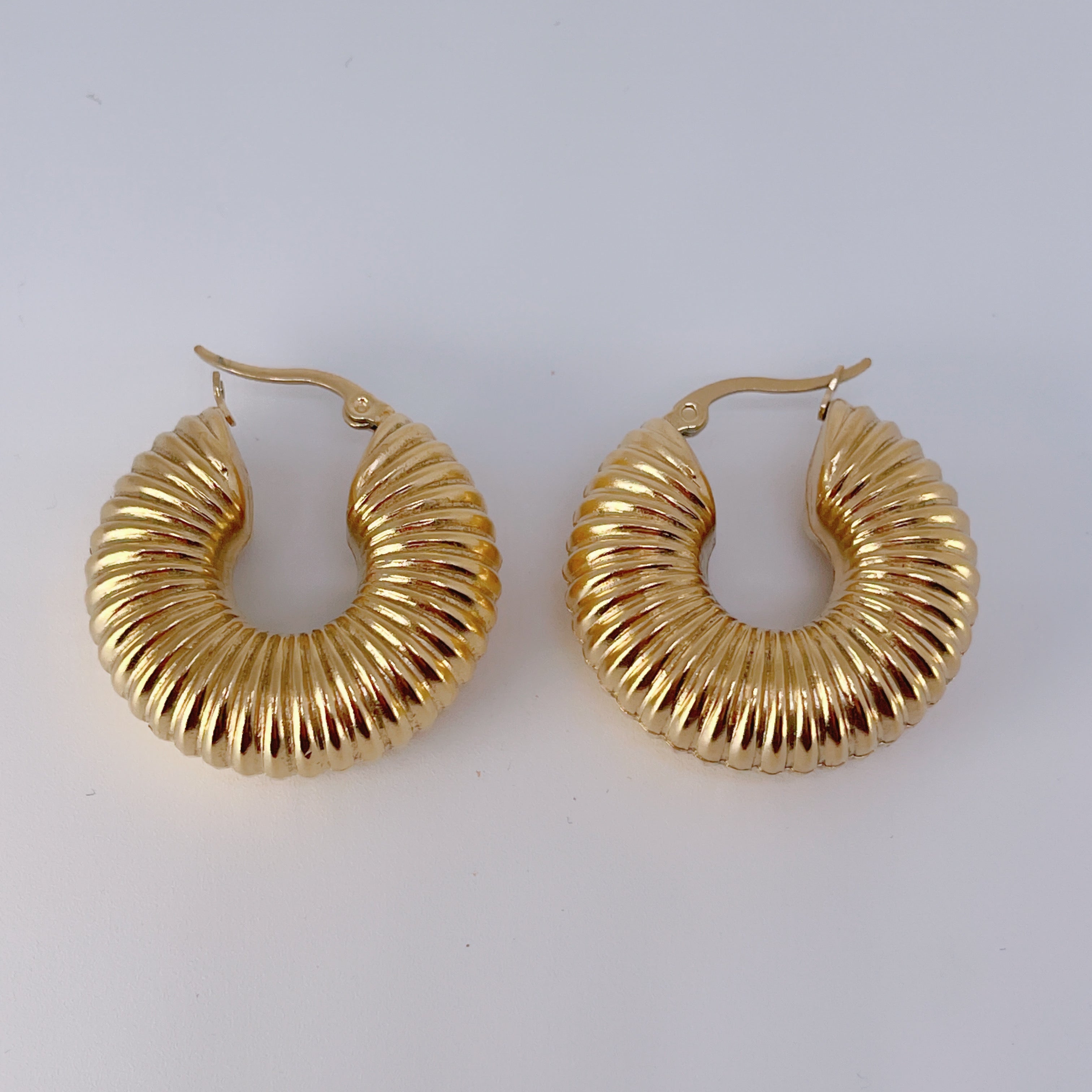Orecchini Cerchio Delia Gold - SCINTILLE ACCESSORI MODA