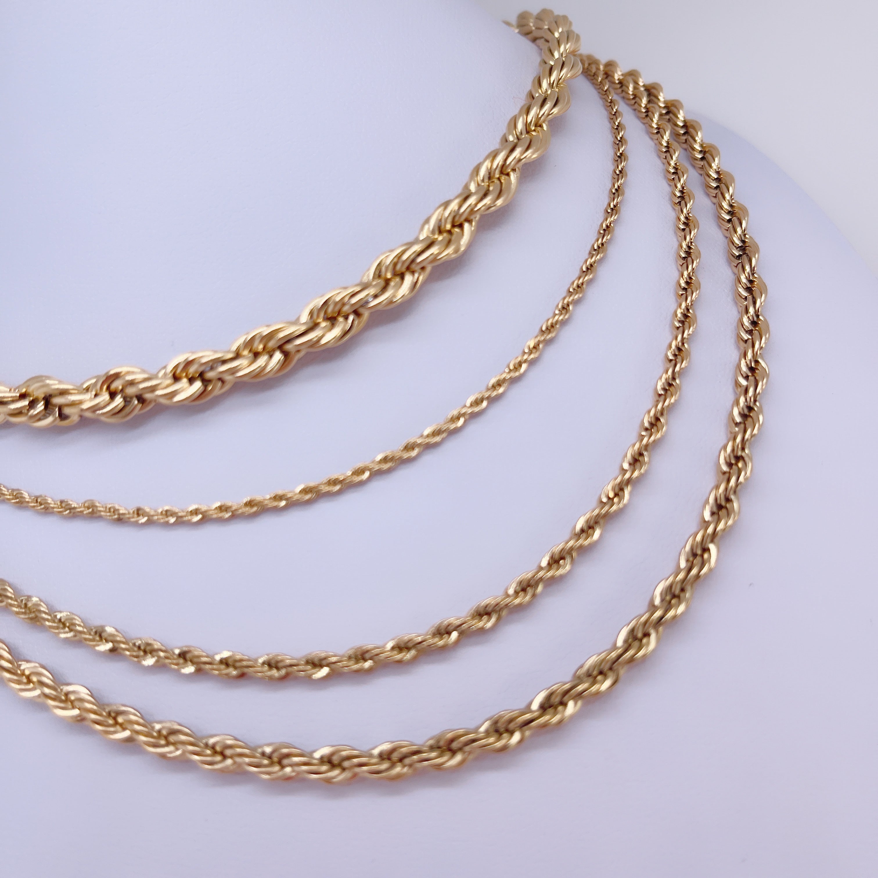 Collana Torchon Gold - SCINTILLE ACCESSORI MODA