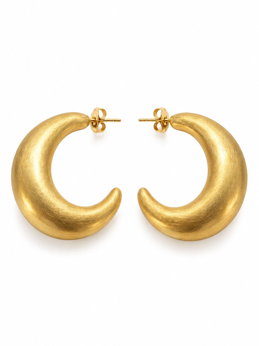 Orecchini Big Cerchio Satin