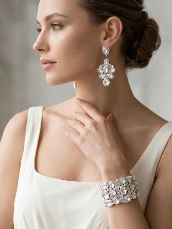 Orecchini & Bracciale Silver