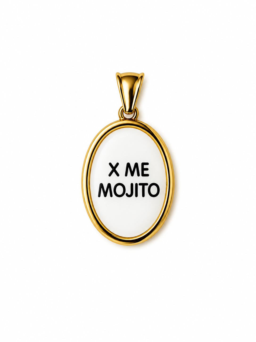CIONDOLO OVALE FRASI