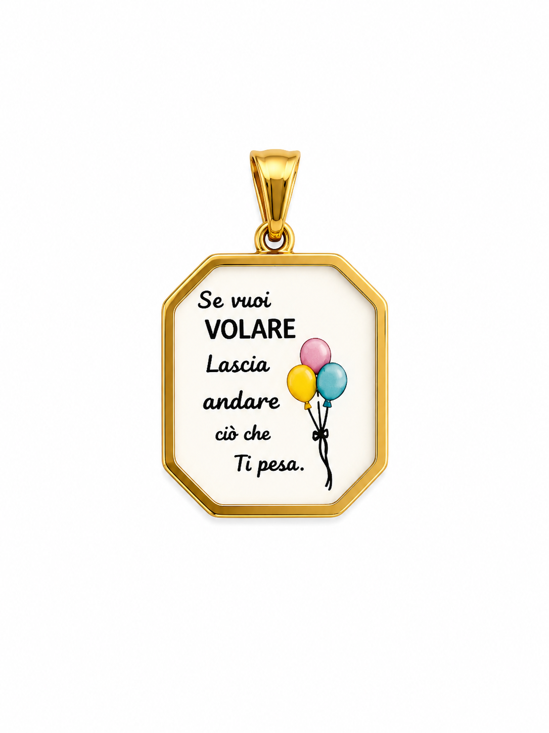 CIONDOLO CORNICE FRASI