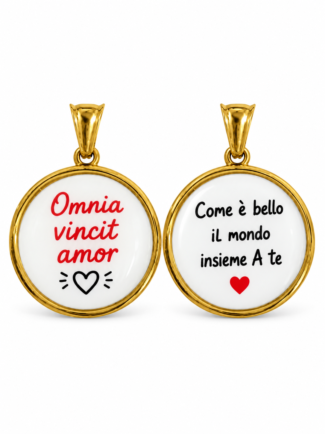 CIONDOLO Tondo FRASI