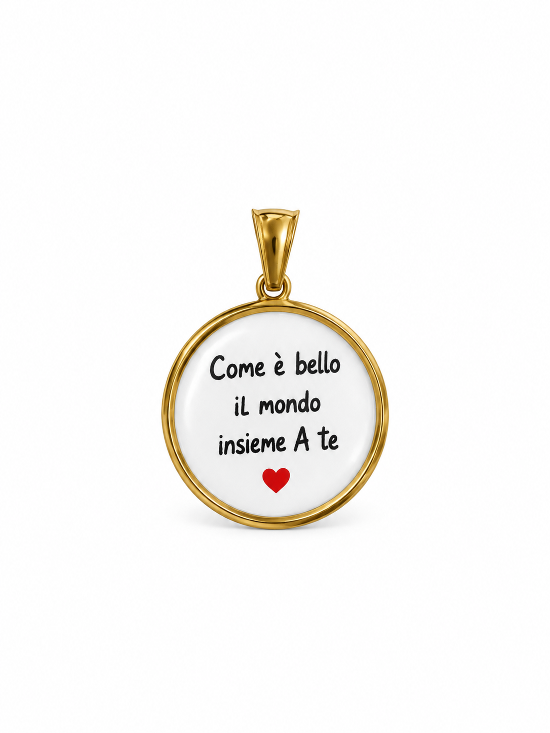 CIONDOLO Tondo FRASI