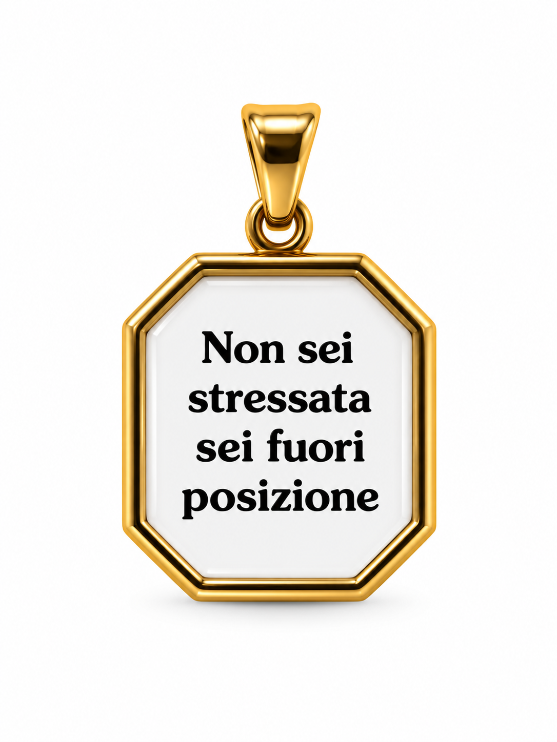 CIONDOLO CORNICE FRASI