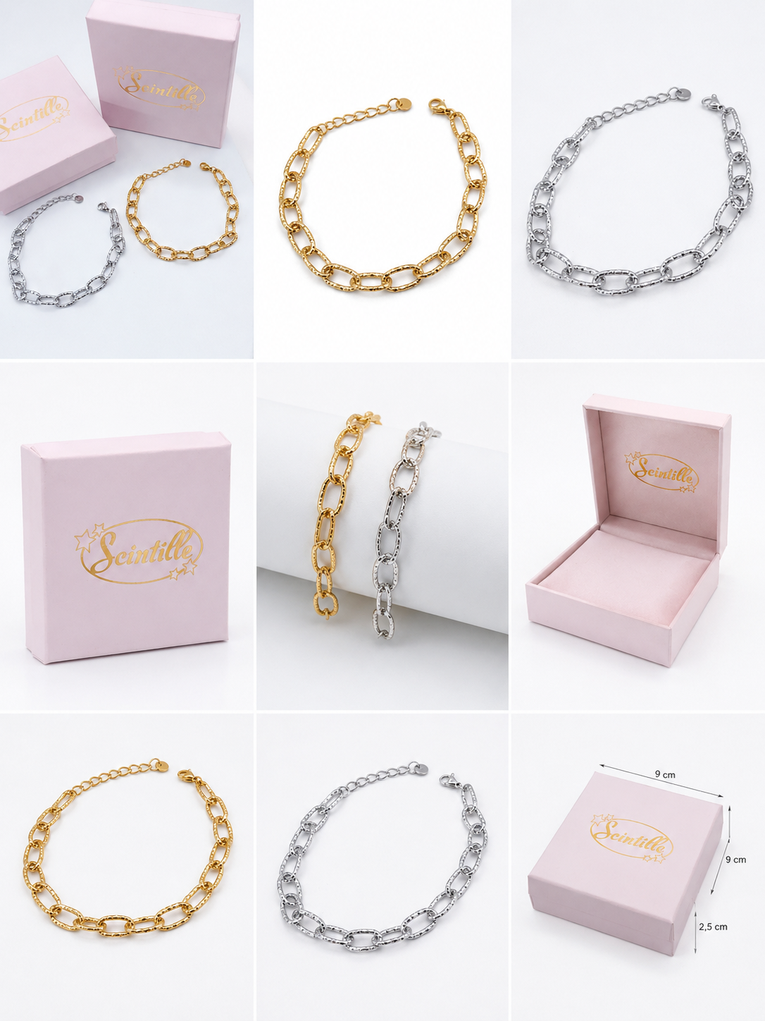 Bracciale Steel Catena