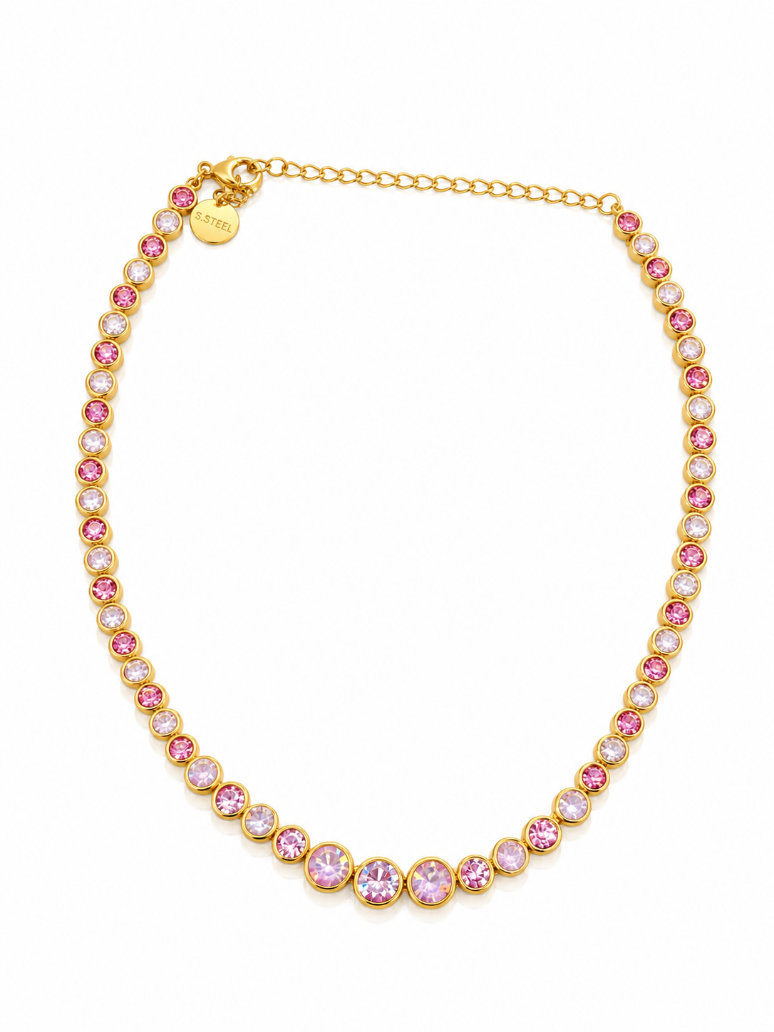 Collana LUCE Rainbow Rosa