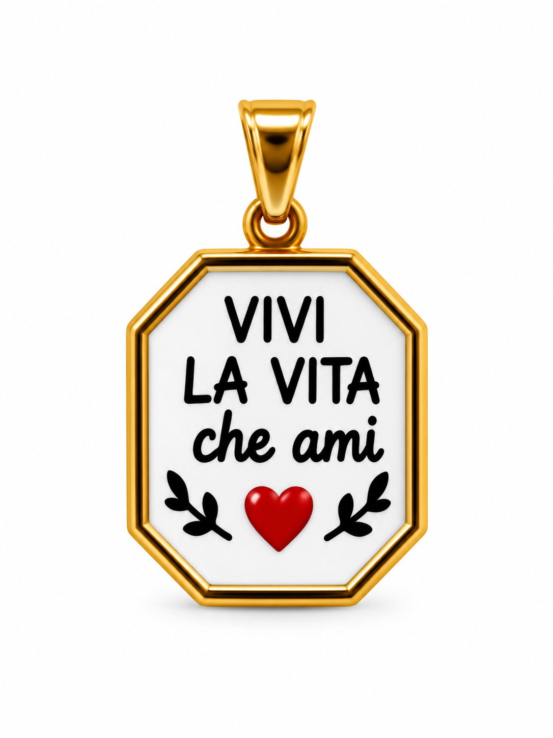 CIONDOLO CORNICE FRASI