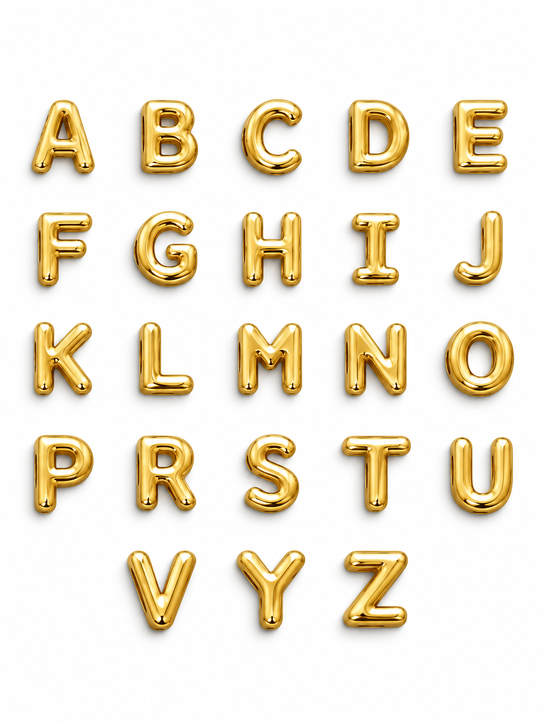 LETTERINE GOLD PER BRACCIALE "TUO"