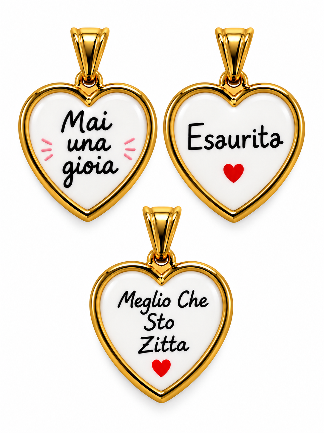 CIONDOLO CUORE FRASI