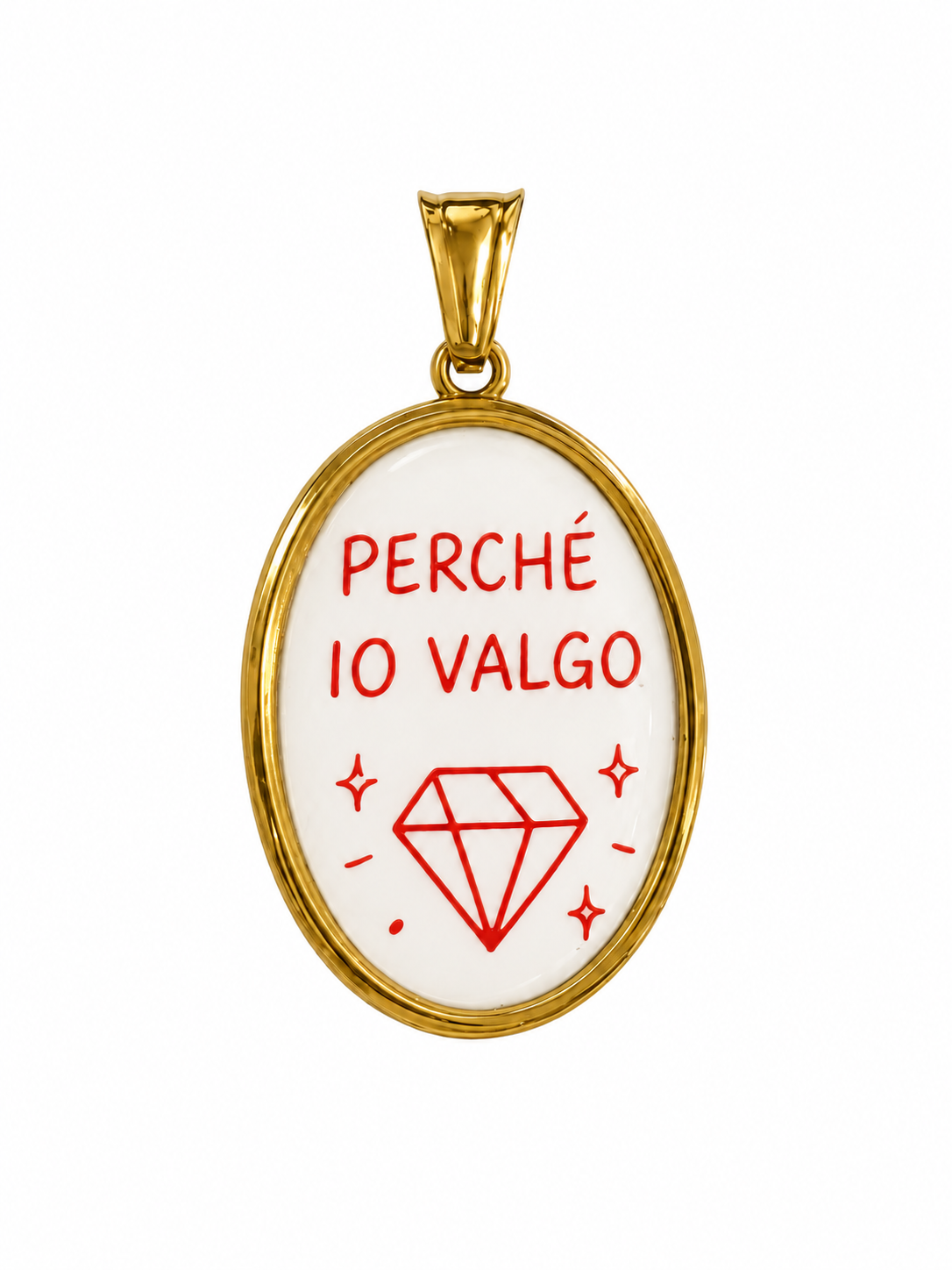 CIONDOLO OVALE