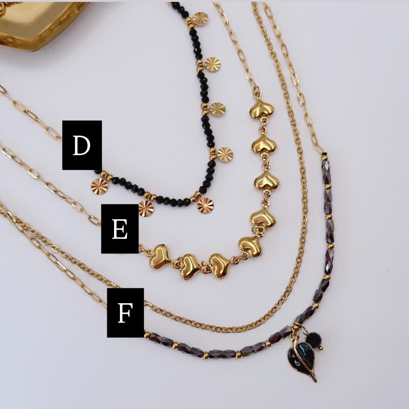 Collane Black Jewel Steel