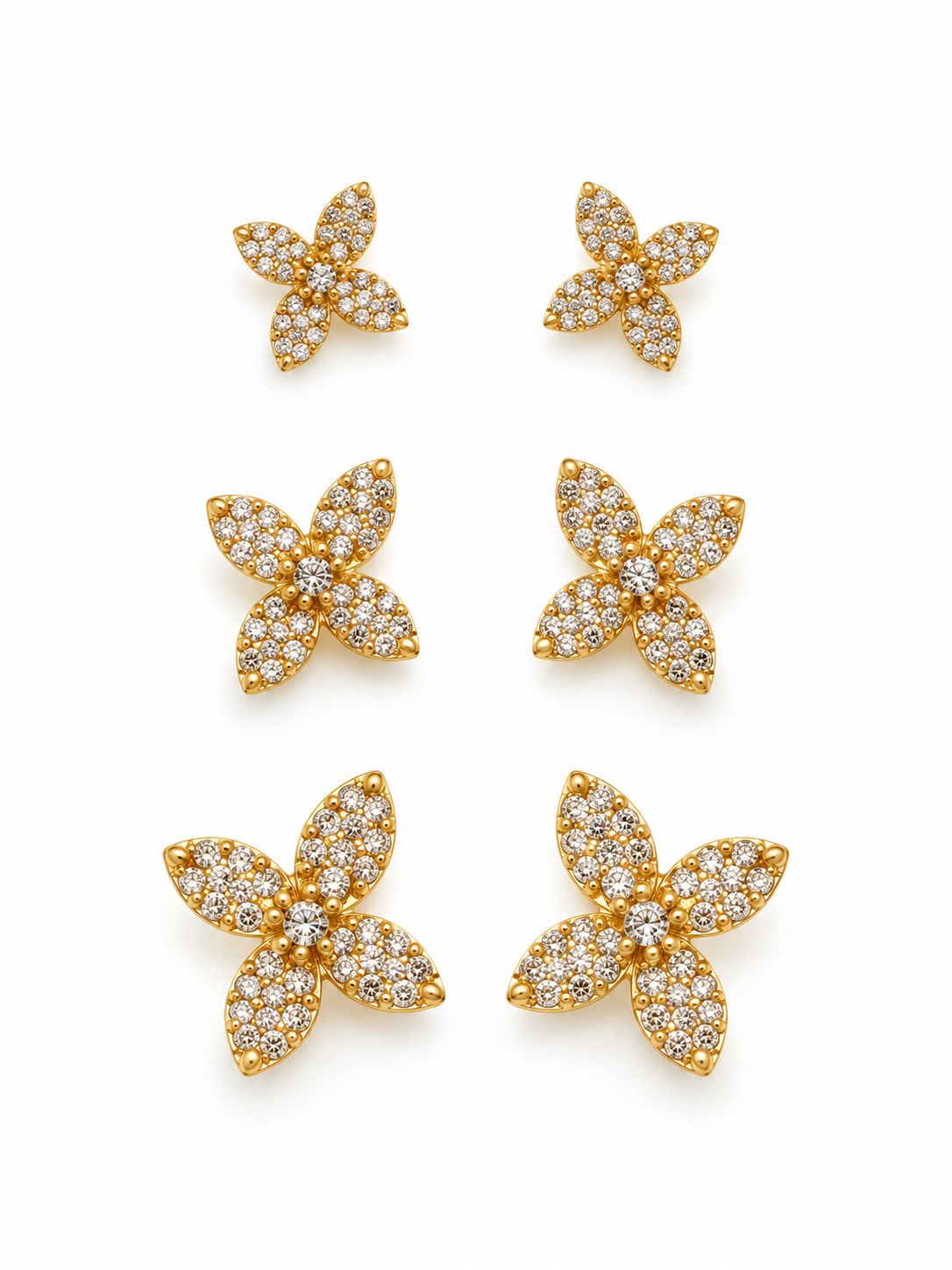 Set Orecchini Flowers