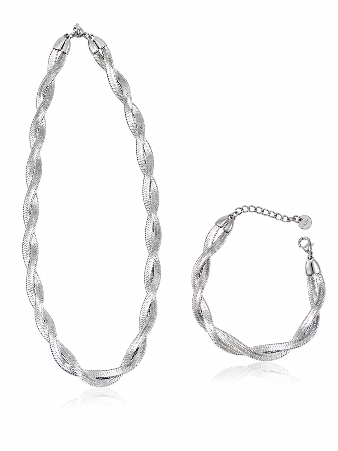 Collana & Bracciale Snake Torchon