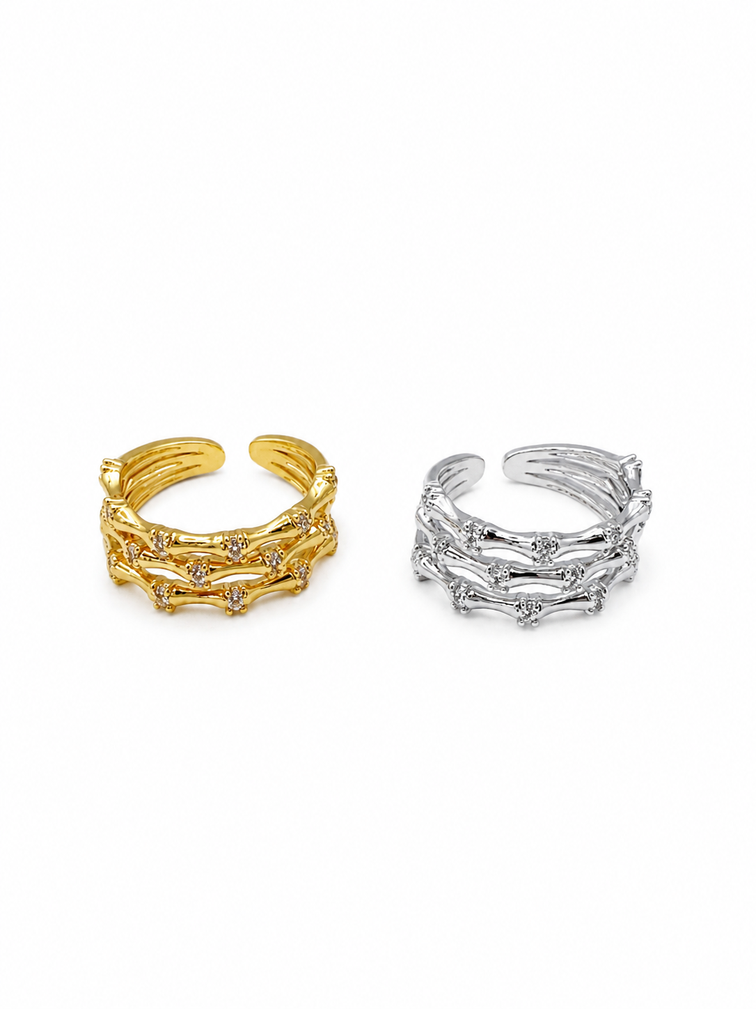 Anello Multifili gold