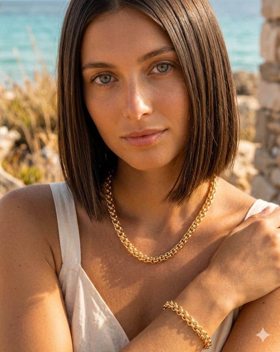 Collana & Bracciale Vivien