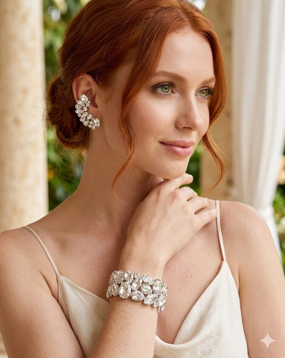 Orecchini & Bracciale Luxury