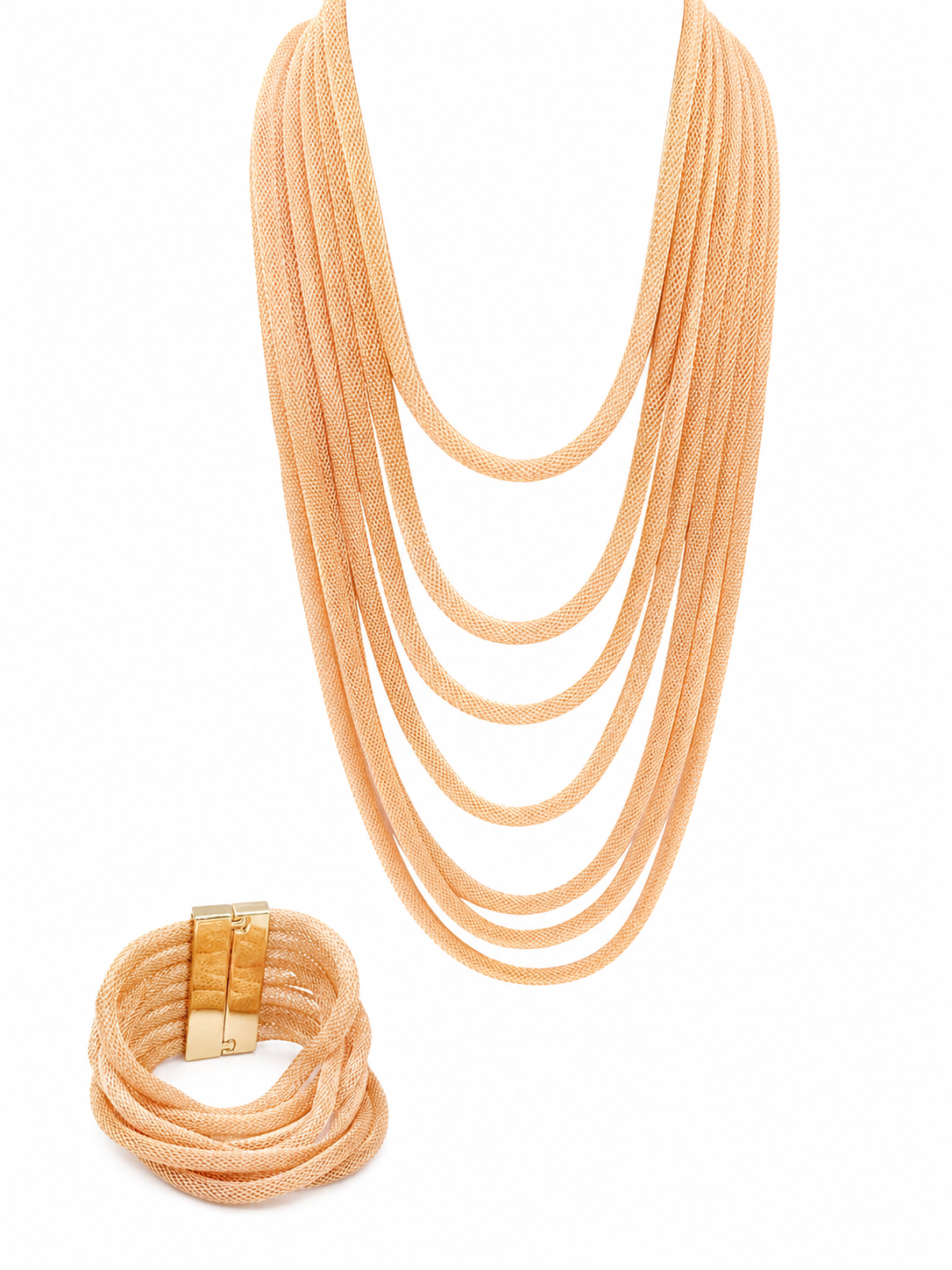 Collana & Bracciale Cascata