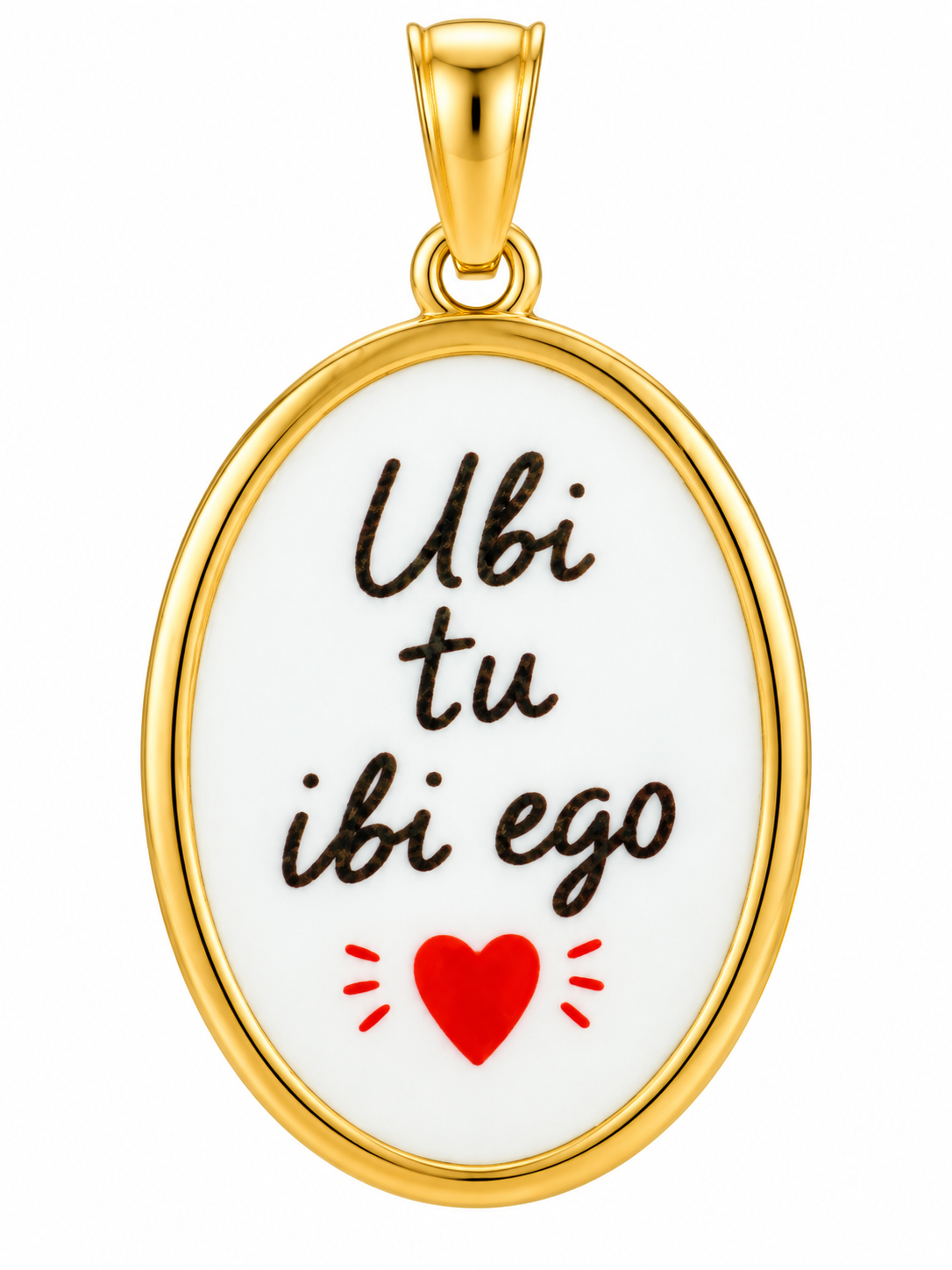CIONDOLO UBI TU IBI EGO