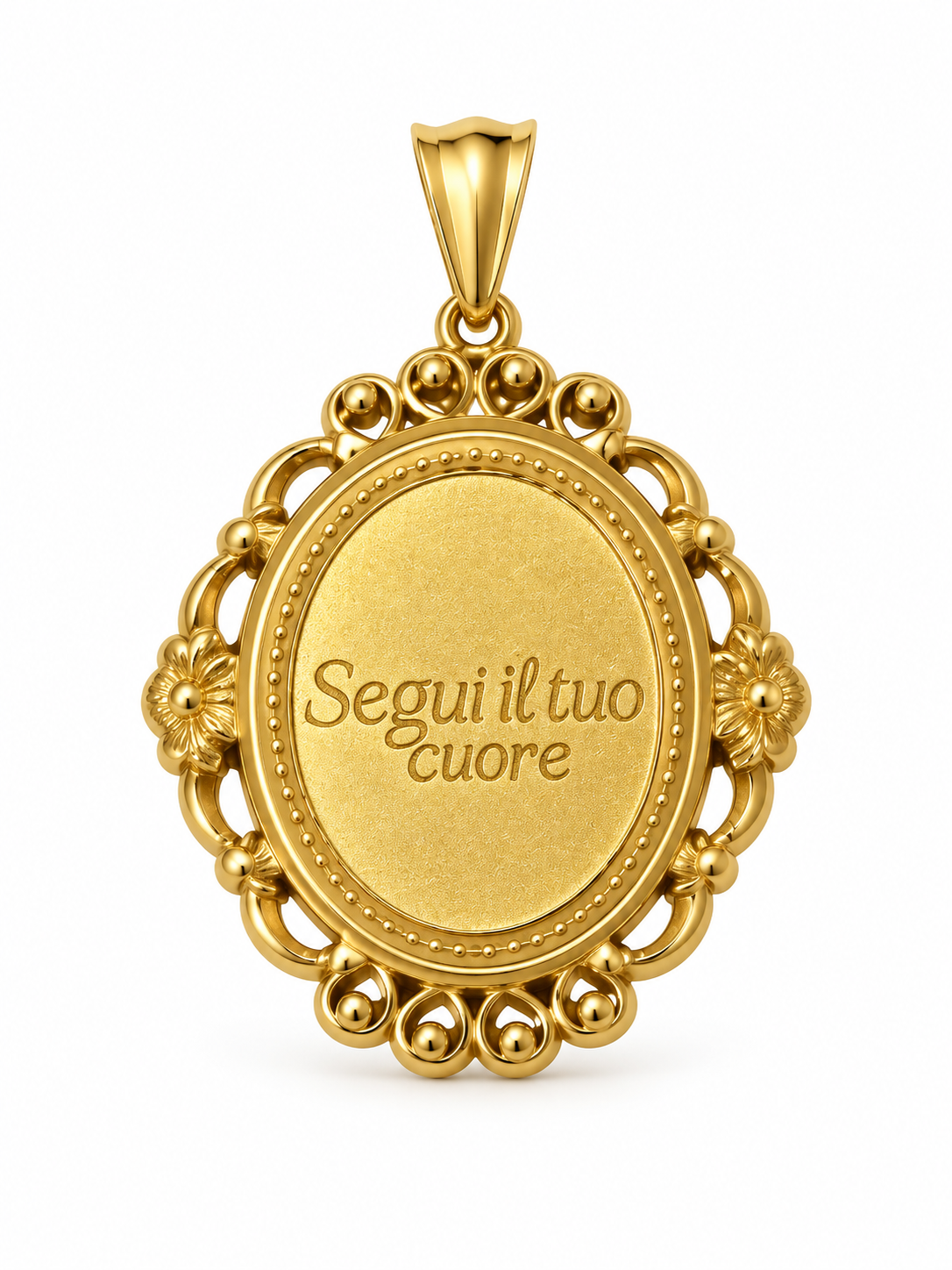CIONDOLO SEGUI IL TUO CUORE