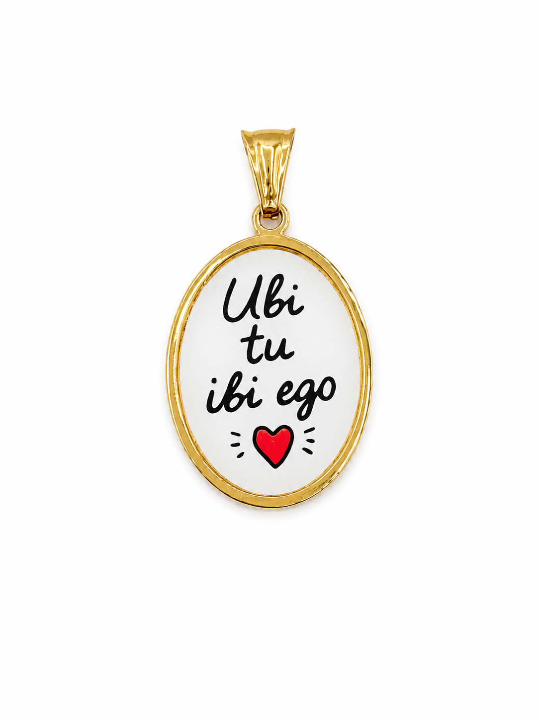 Ciondolo UBI TU IBI EGO