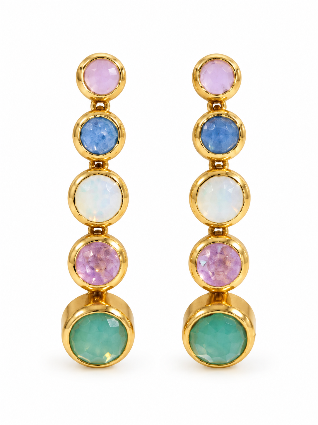 Orecchini Luce Multicolor Pastello